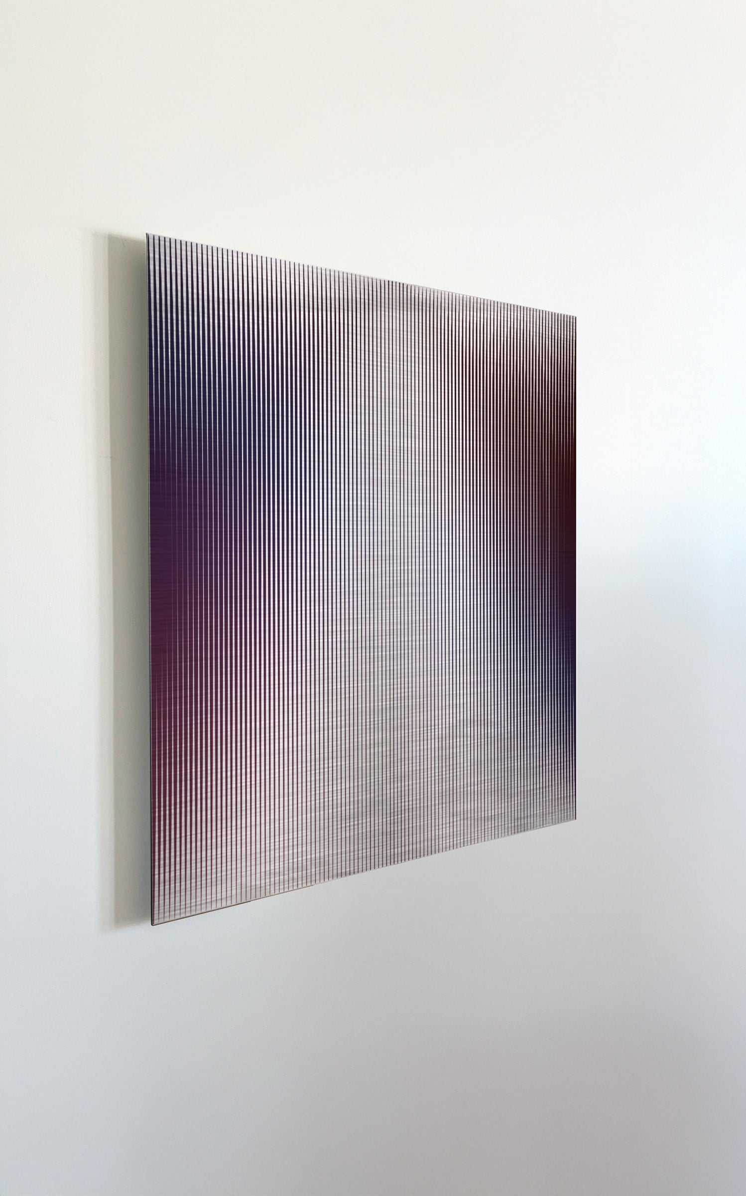 Minimalism Sculptures in Aluminium - OSMOSE 19 — detail view