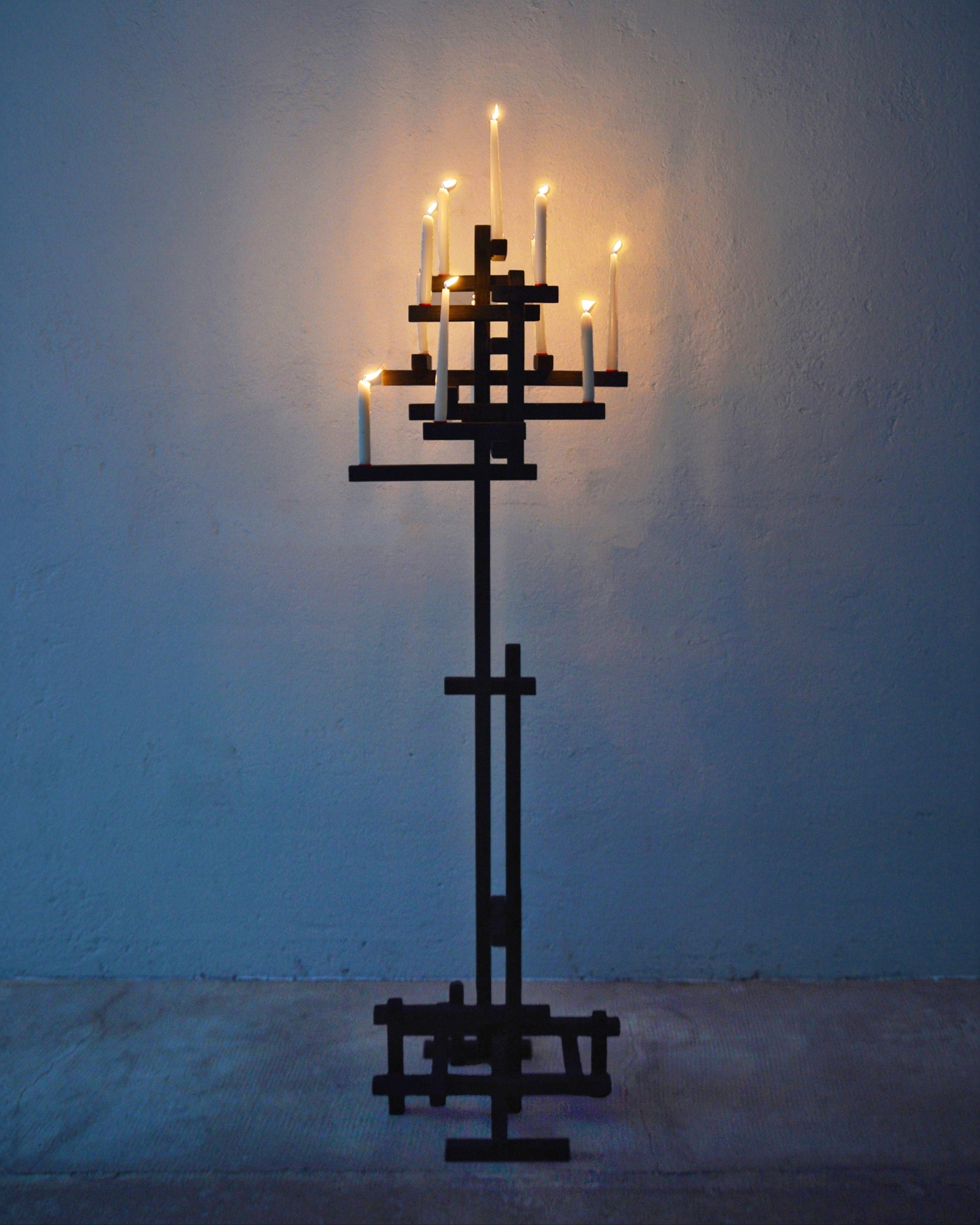 'TETRIS CANDELABRUM' Candleholder
