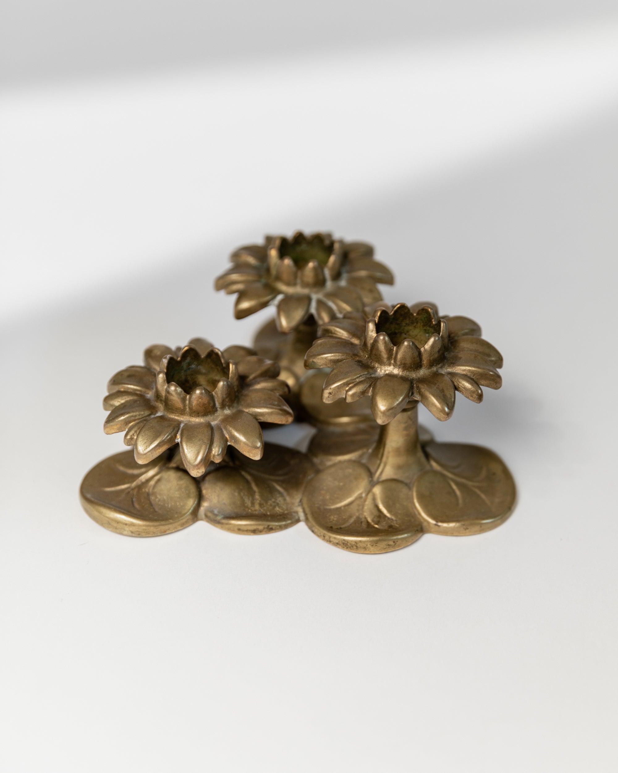 Brass Candleholder 1930s
