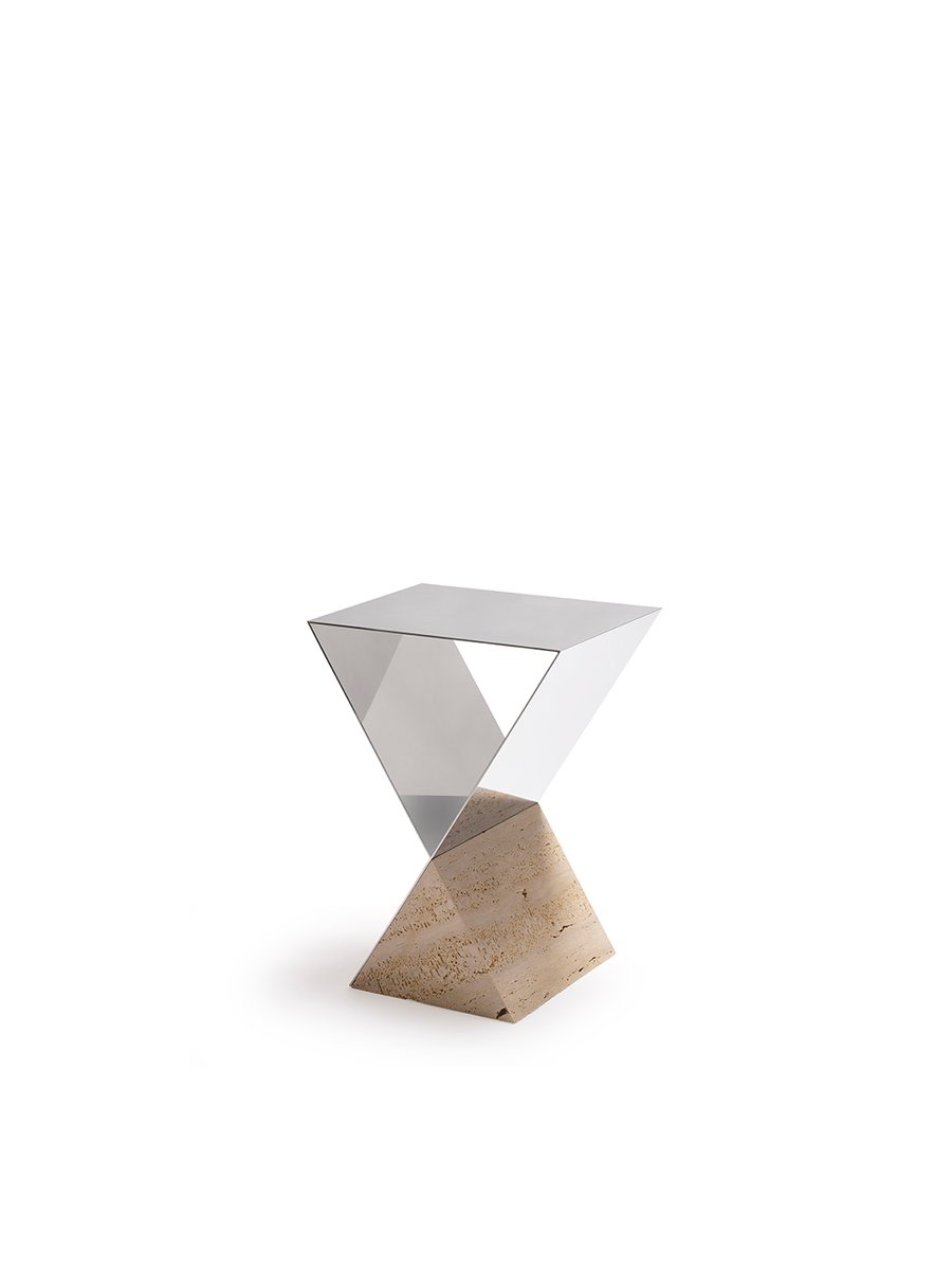 "Rock Steady" coffee table — close-up