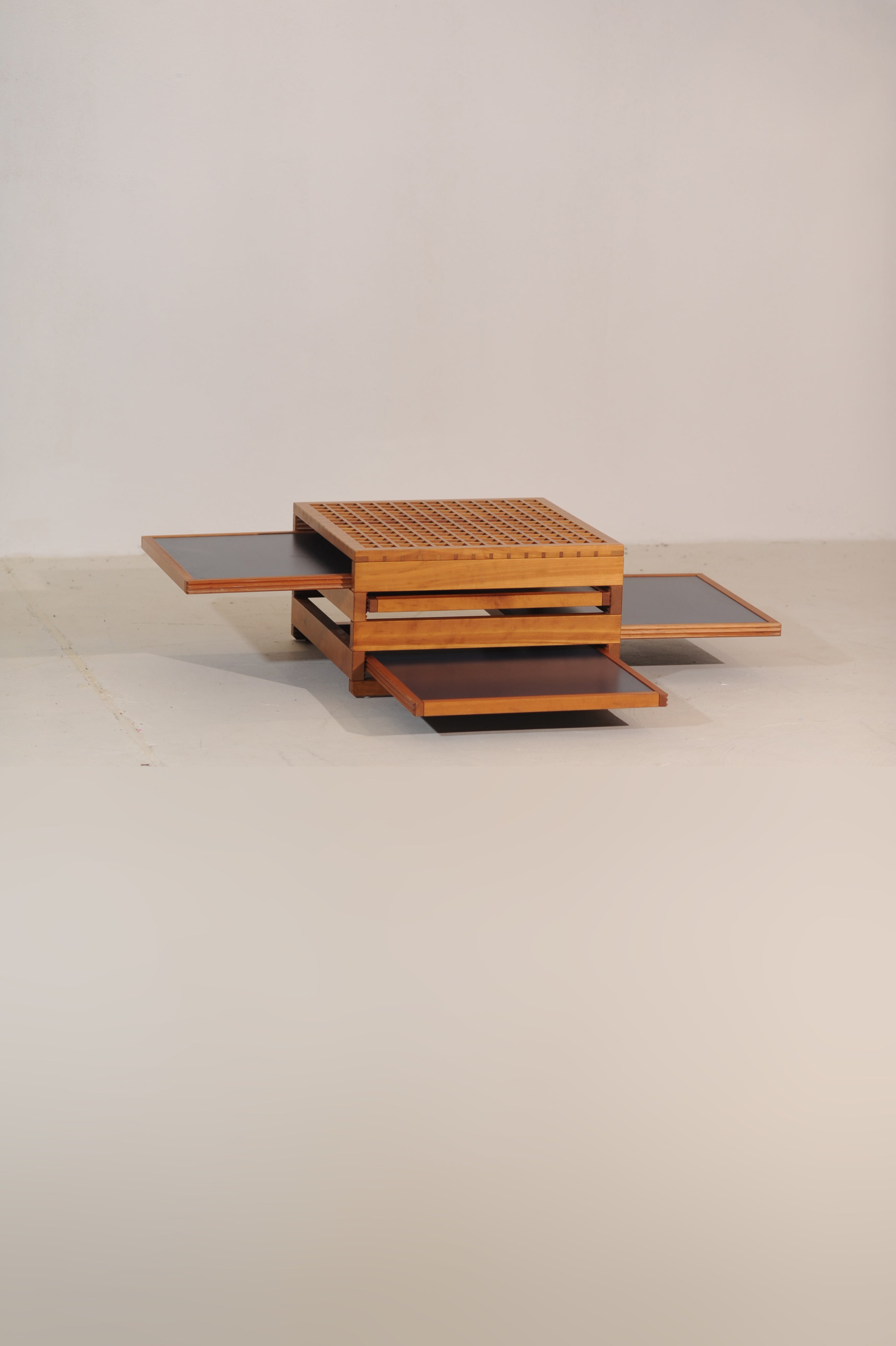 Bernard Vuarnesson Tetra Coffee Table, France 80s