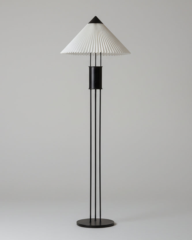 Le Klint Floor Lamp by Passé The Store | The Oblist — white pleated shade, modern design