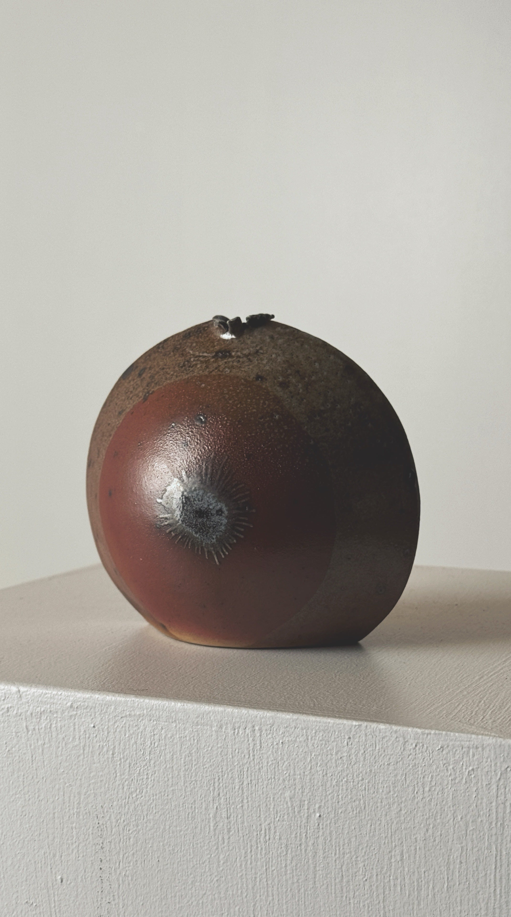 Stoneware Soliflore Vase by Gustave Tiffoche, circa 1965