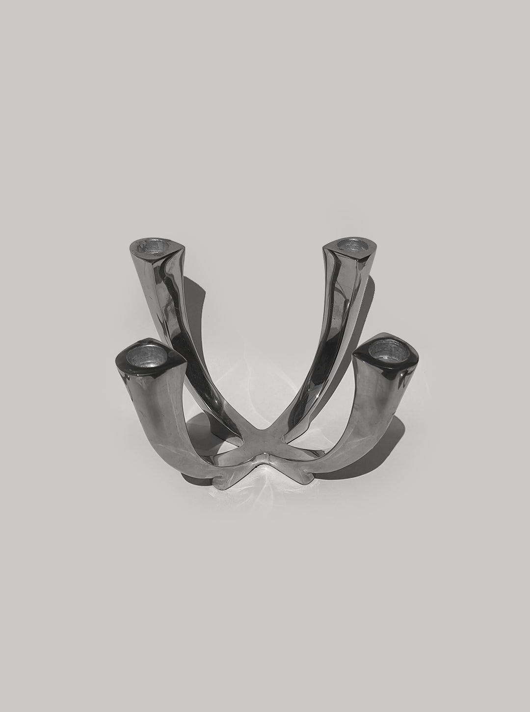 Four-arm Candle Holder — close-up