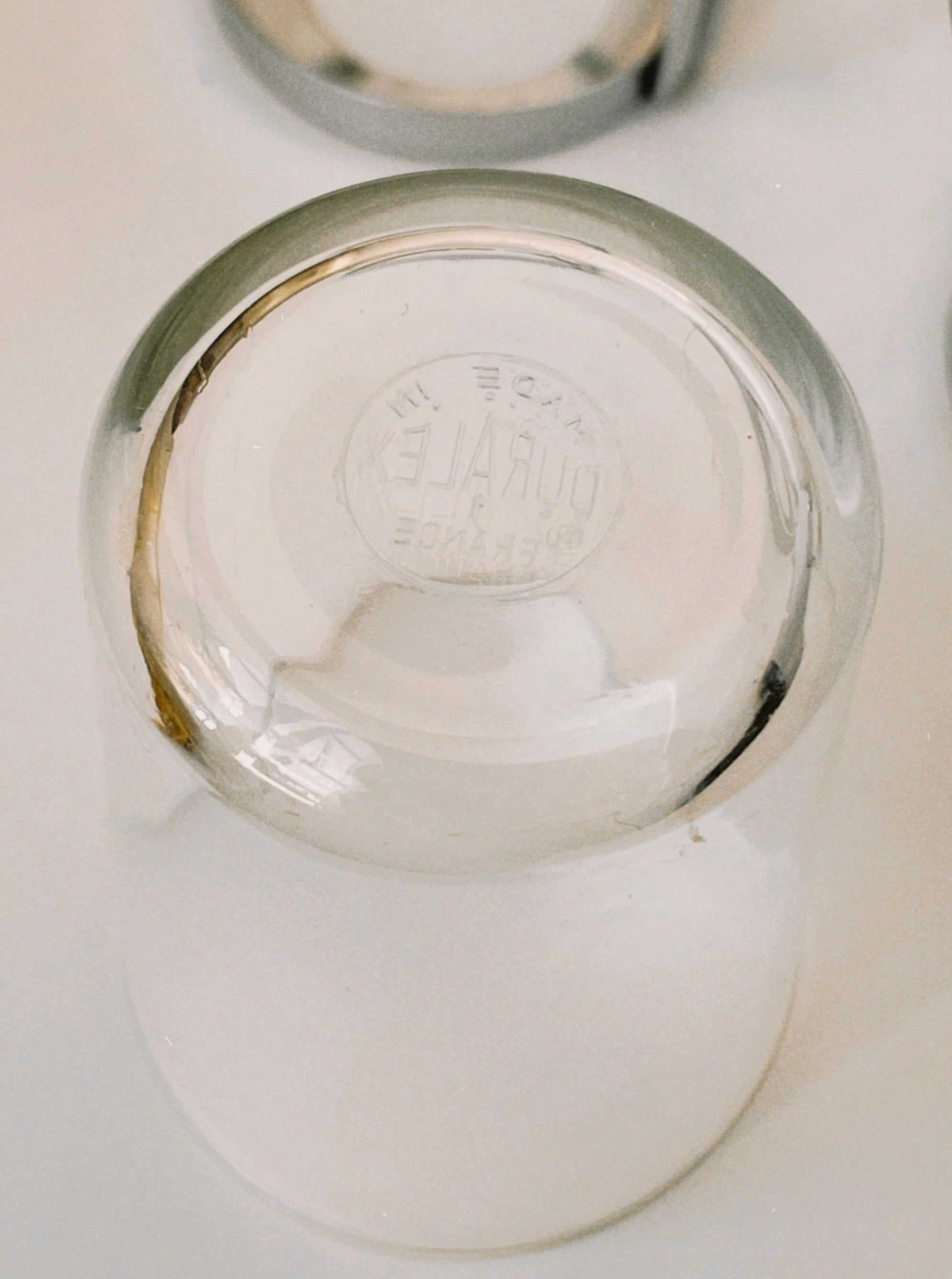 French Tea Glasses With Stainless Steel Holders