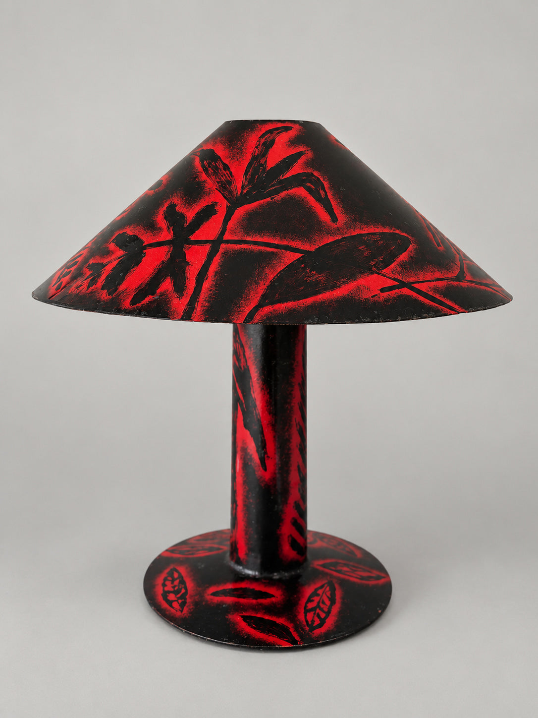 Fernando Bermejo (1949–2023) — Unique Hand-Painted Studio Lamp, Ex-Artist’s Atelier, Spain — in context