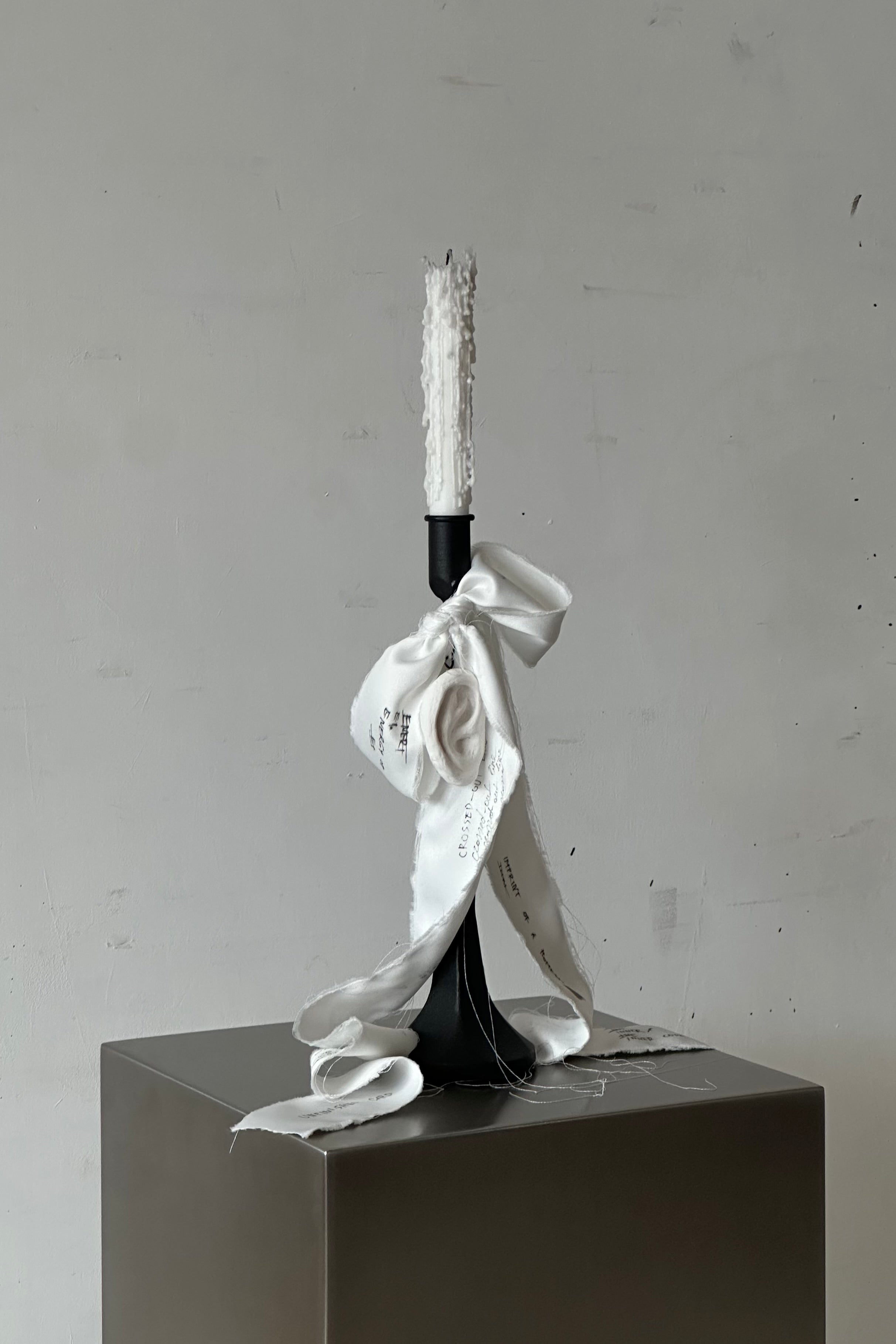 'UNSENT EAR' candleholder by CARRARA Studio | The Oblist