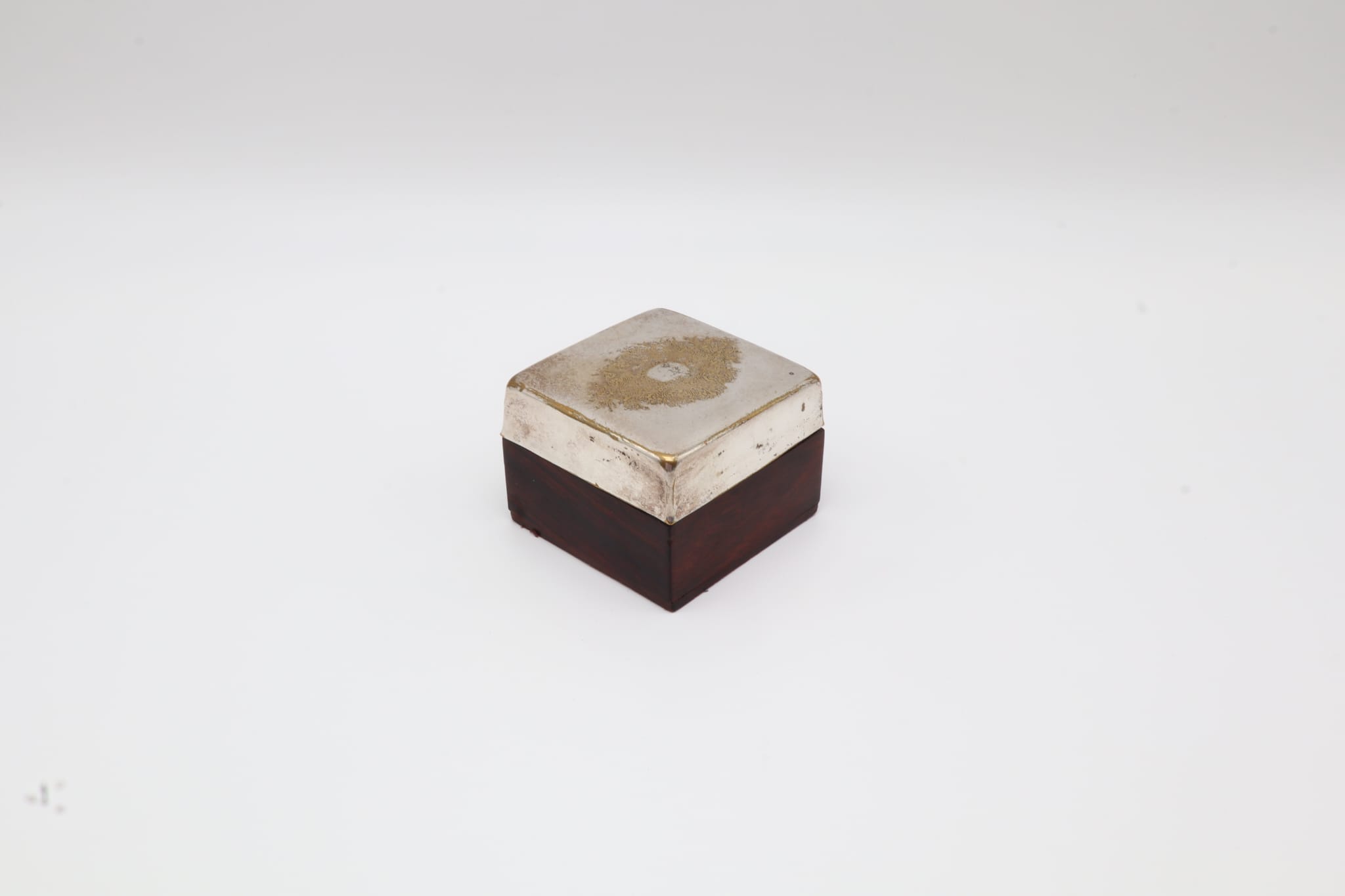 Mid-Century Modern Hardwood & Silver-Plated Trinket Box – Finland, 1950s-1960s by Forma Finds | The Oblist