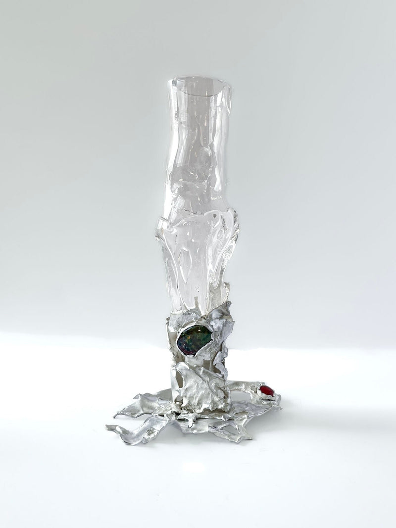 Jewelled Goblet no. 7 x Lindsey Fontijn by Szkło Studio | The Oblist — clear glass, handcrafted design