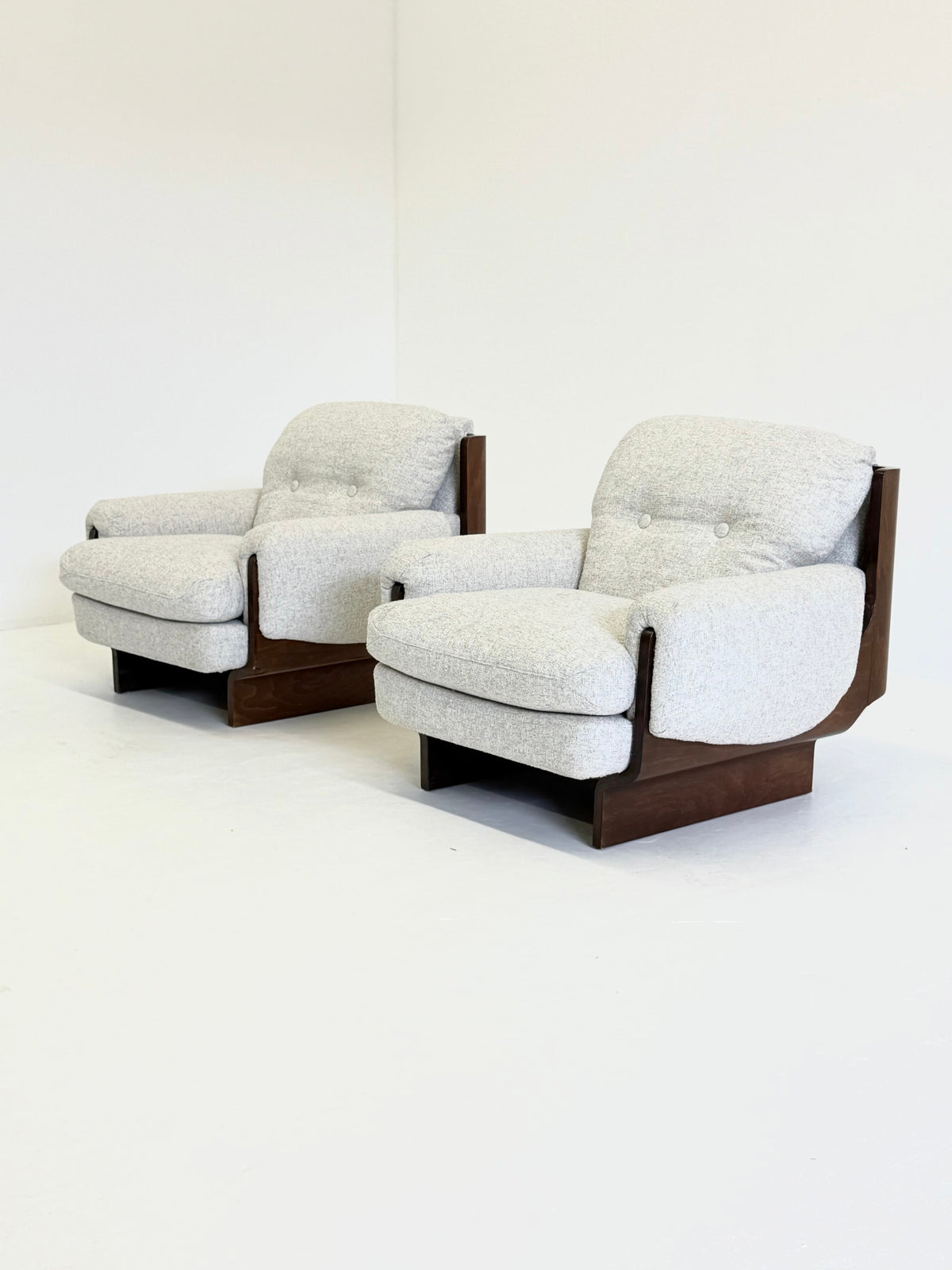 Italian Brutalist - mid century armchair by Wintage | The Oblist