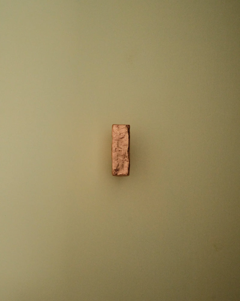 ISLE Cabinet Knob/Wall Hook Medium by Maha Alavi | The Oblist — handcrafted copper finish