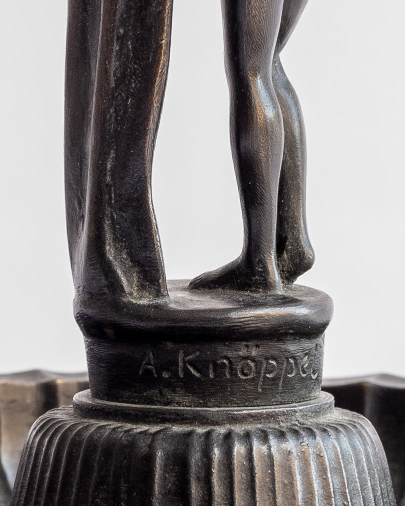 Art Deco Decorative Dish by Arvid Knöppel, Sweden, 1920s-30s — alternate view