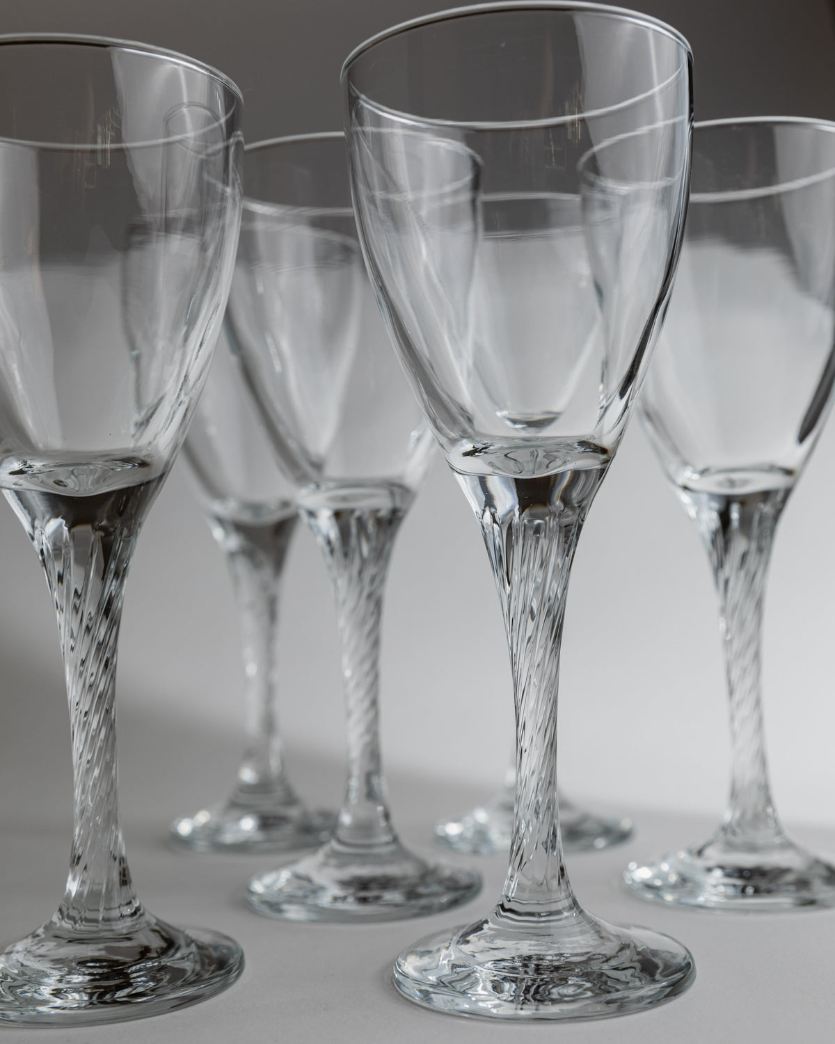 Vintage Wine Glasses Set of 10 by Bottega Jacobs