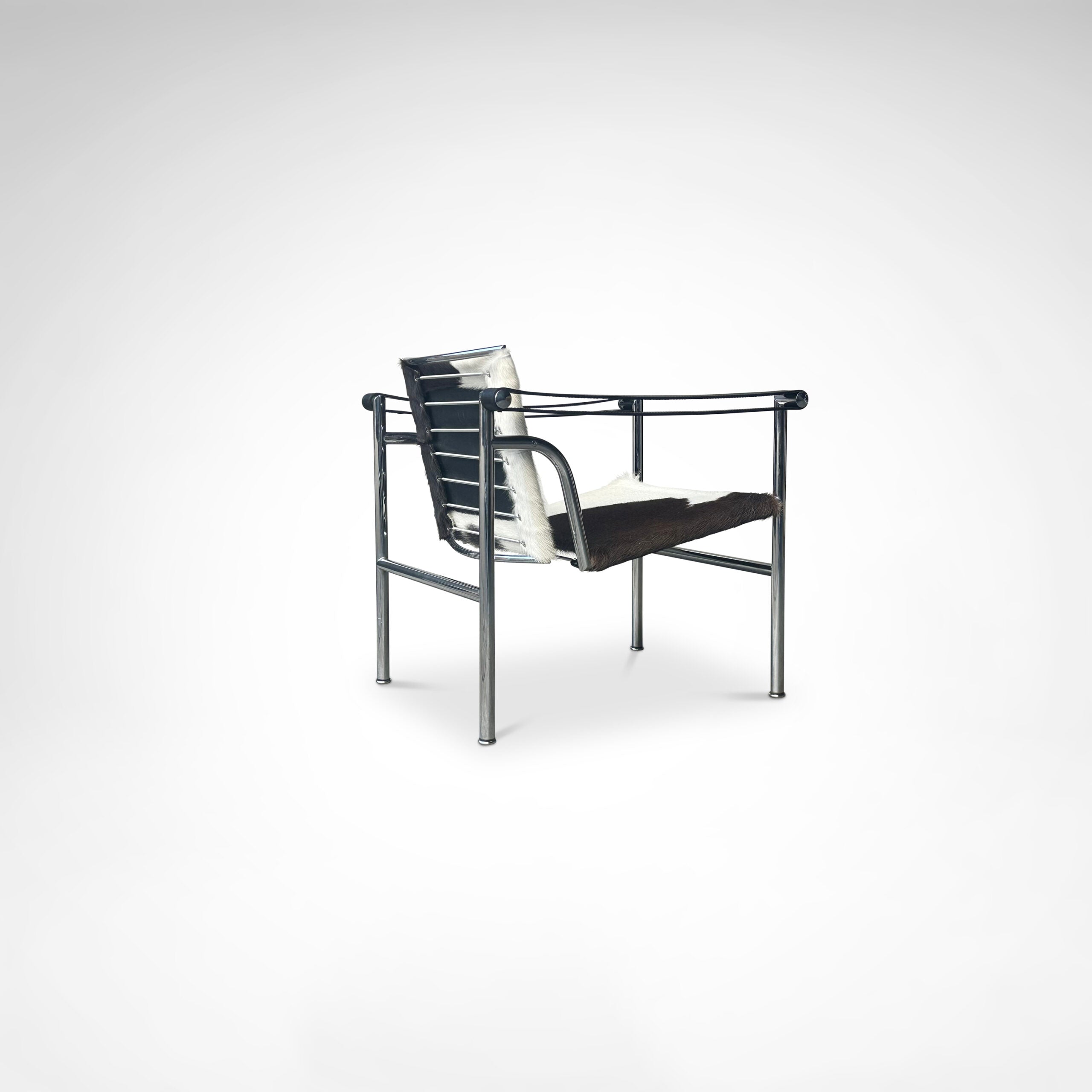 LC1 Ponyskin Armchair by Le Corbusier, Charlotte Perriand & Pierre Jeanneret for Cassina, 1980s — detail view