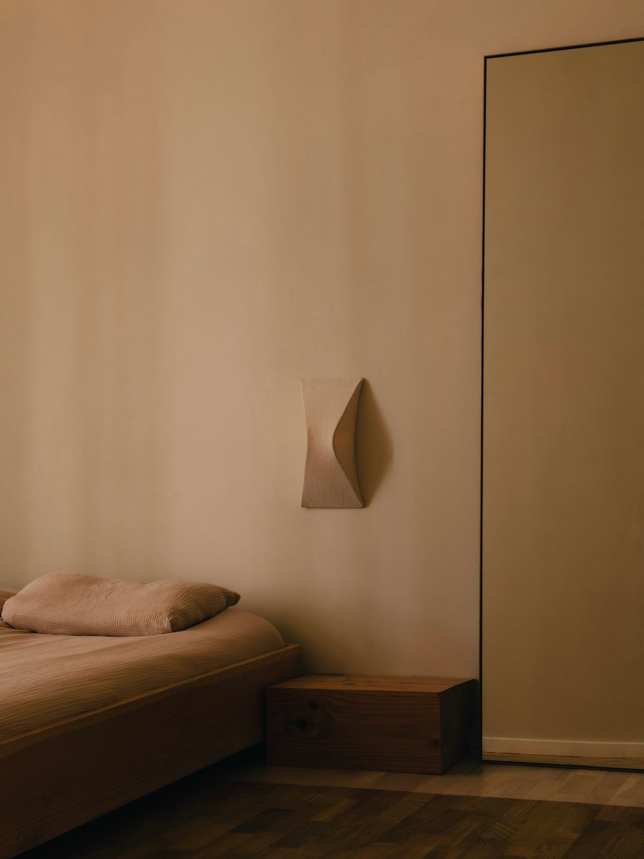 "Arête" Wall Sconce — side angle