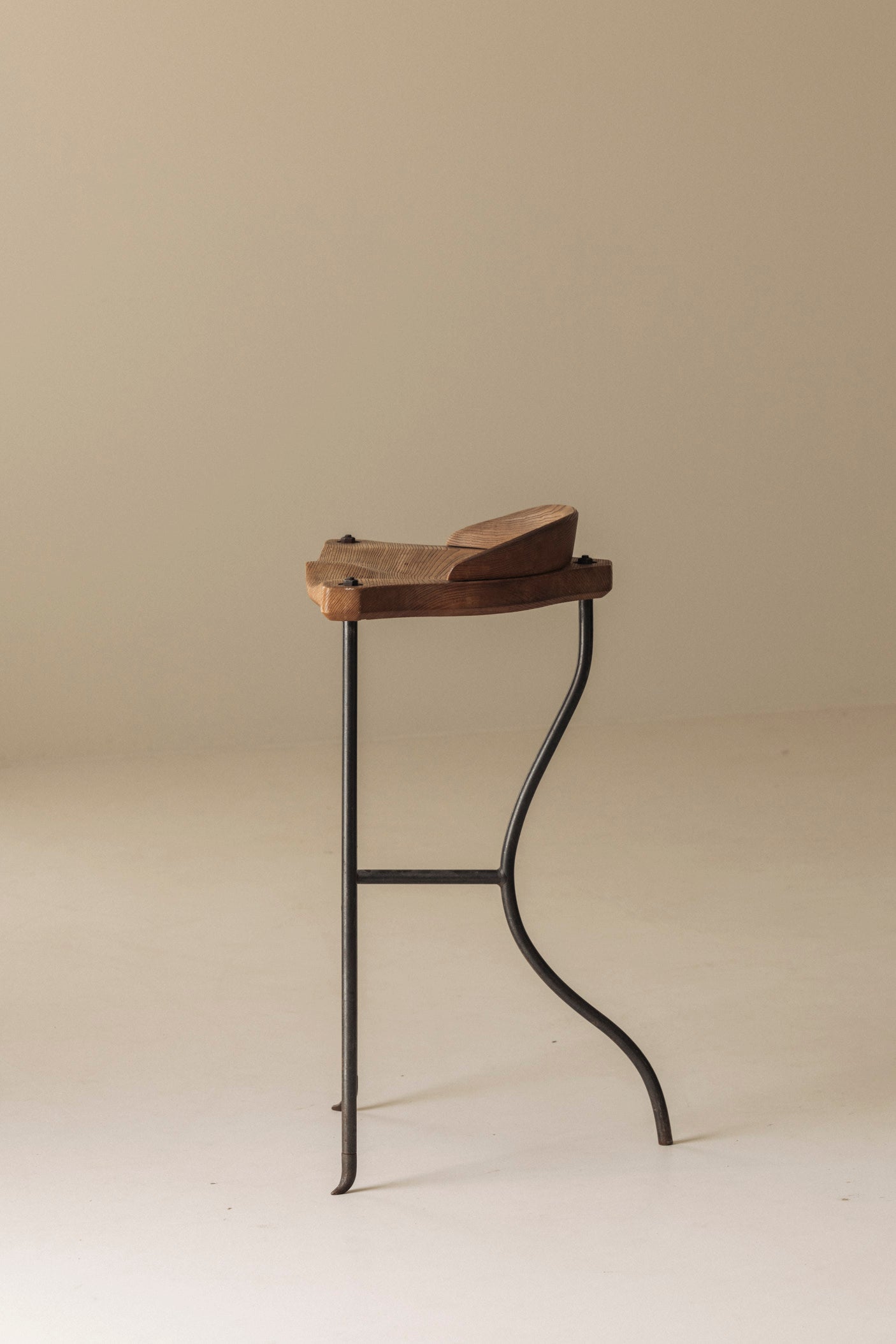 Rare 'Noah' Stool by Nigel Coates for SCP, 1988 — lifestyle setting