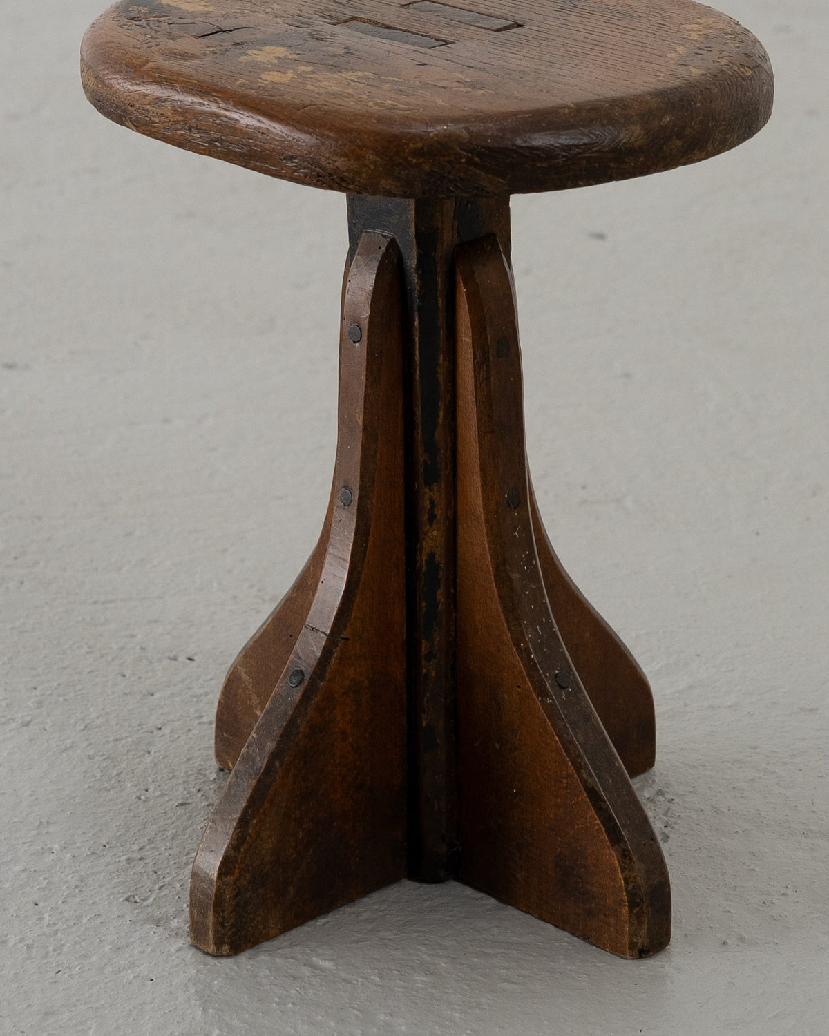 Modernist Factory Stool — lifestyle setting