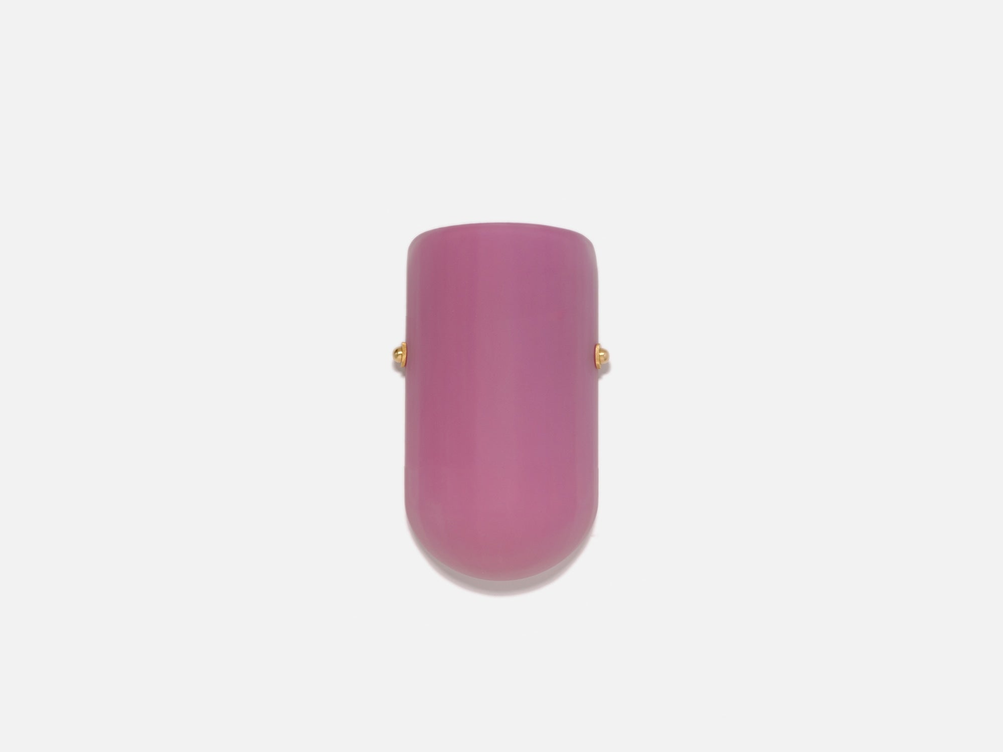 Selene Mezzo Blown Colored Glass Wall Sconce with Etched Finish and Brass Metal Hardware by Bianco Light + Space