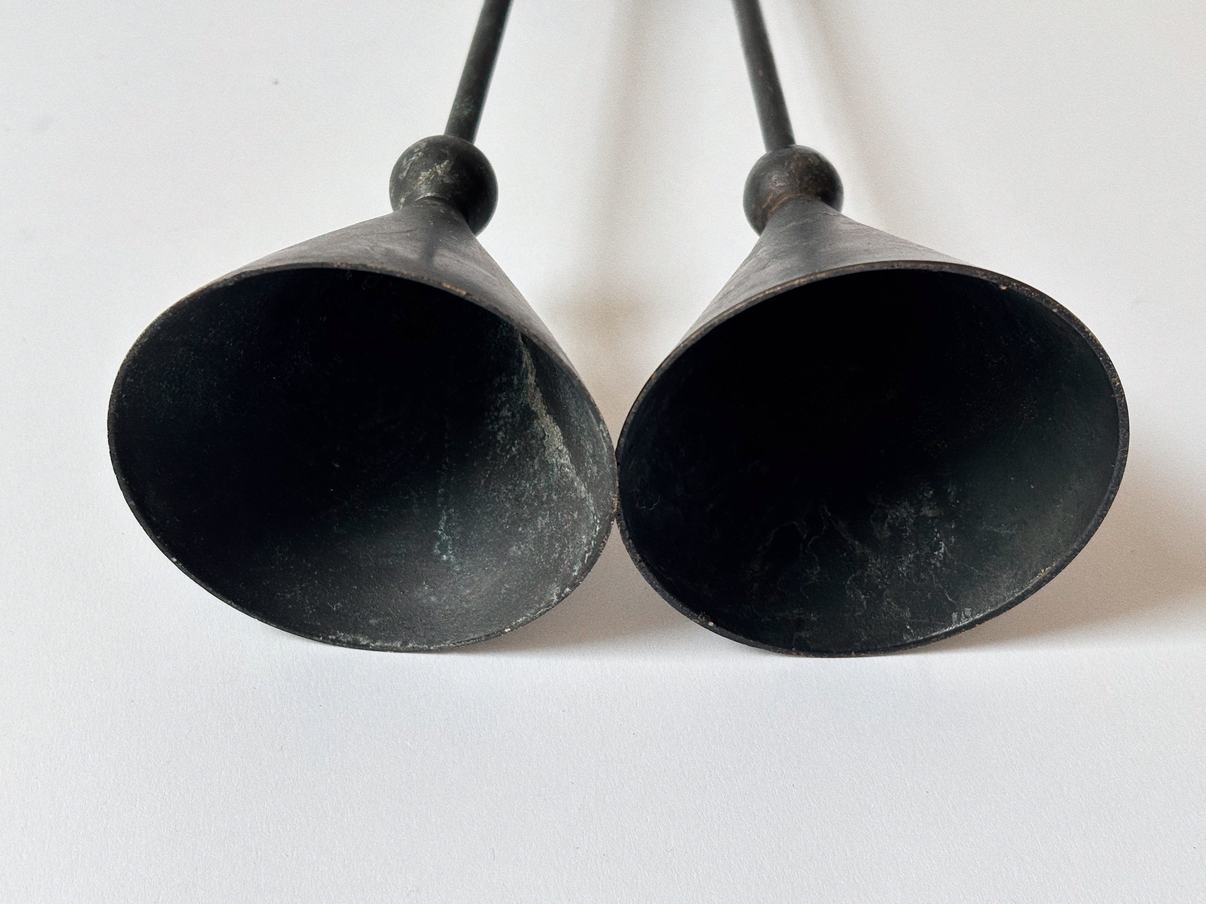 Pair of Postmodern Candleholders — alternate view