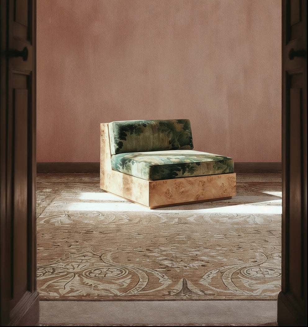 Contemporary Sofa in Wood - Kava Modular Collection