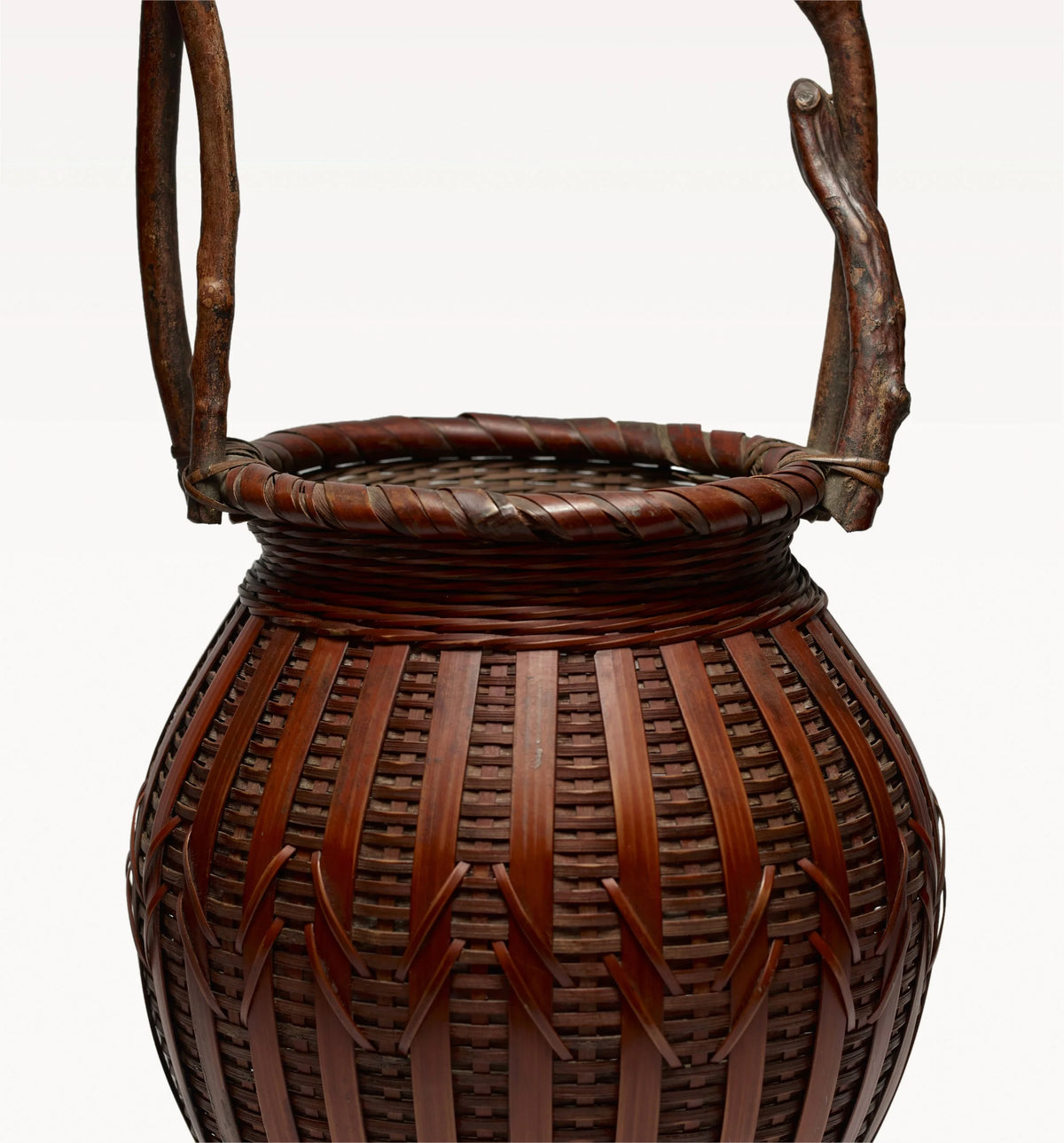 Japanese Hanakago Vase — detail view