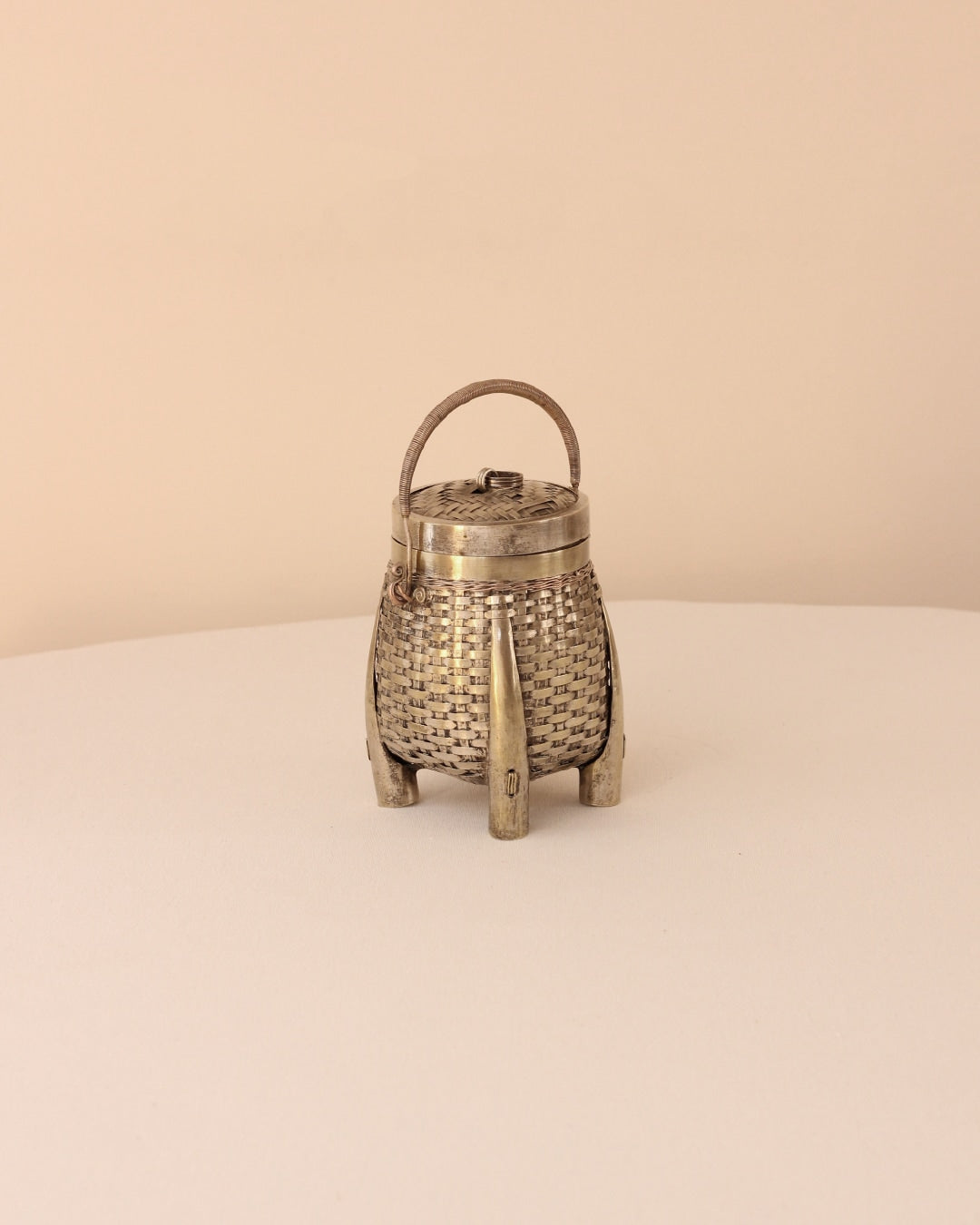 Pewter Basket by Boga Avante Shop | The Oblist