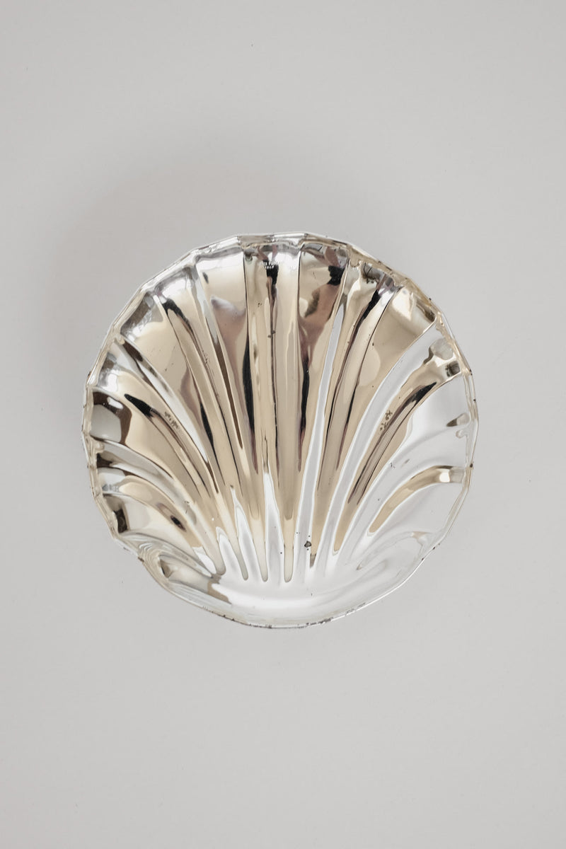 Silver-Plated Shell Dish  by septembre studios | The Oblist