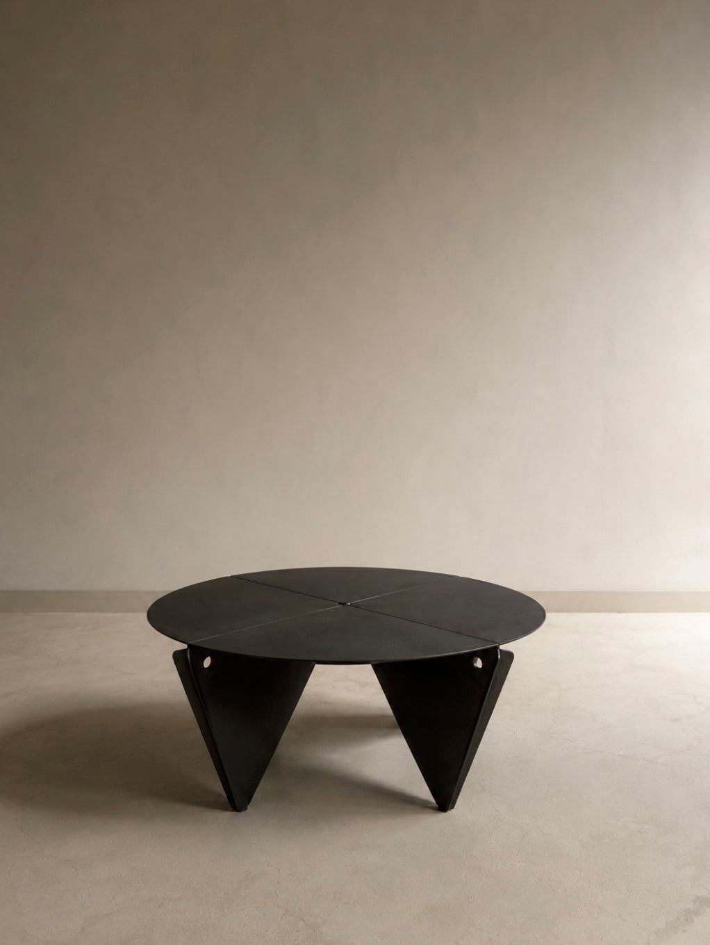 Equis Table in Steel — additional view