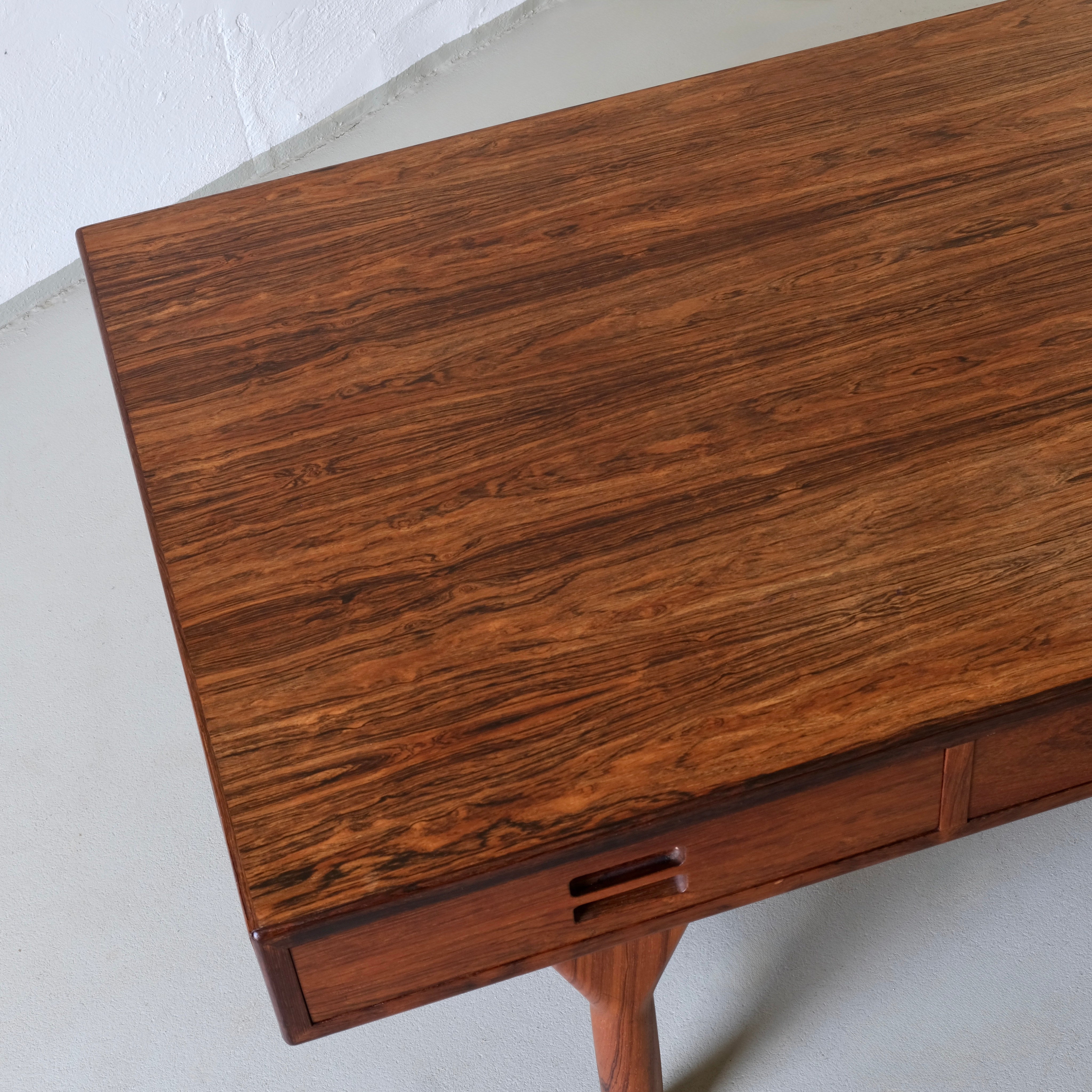 Rosewood Coffee Table by Nanna Ditzel For Soren Willadsen 1950s — in context
