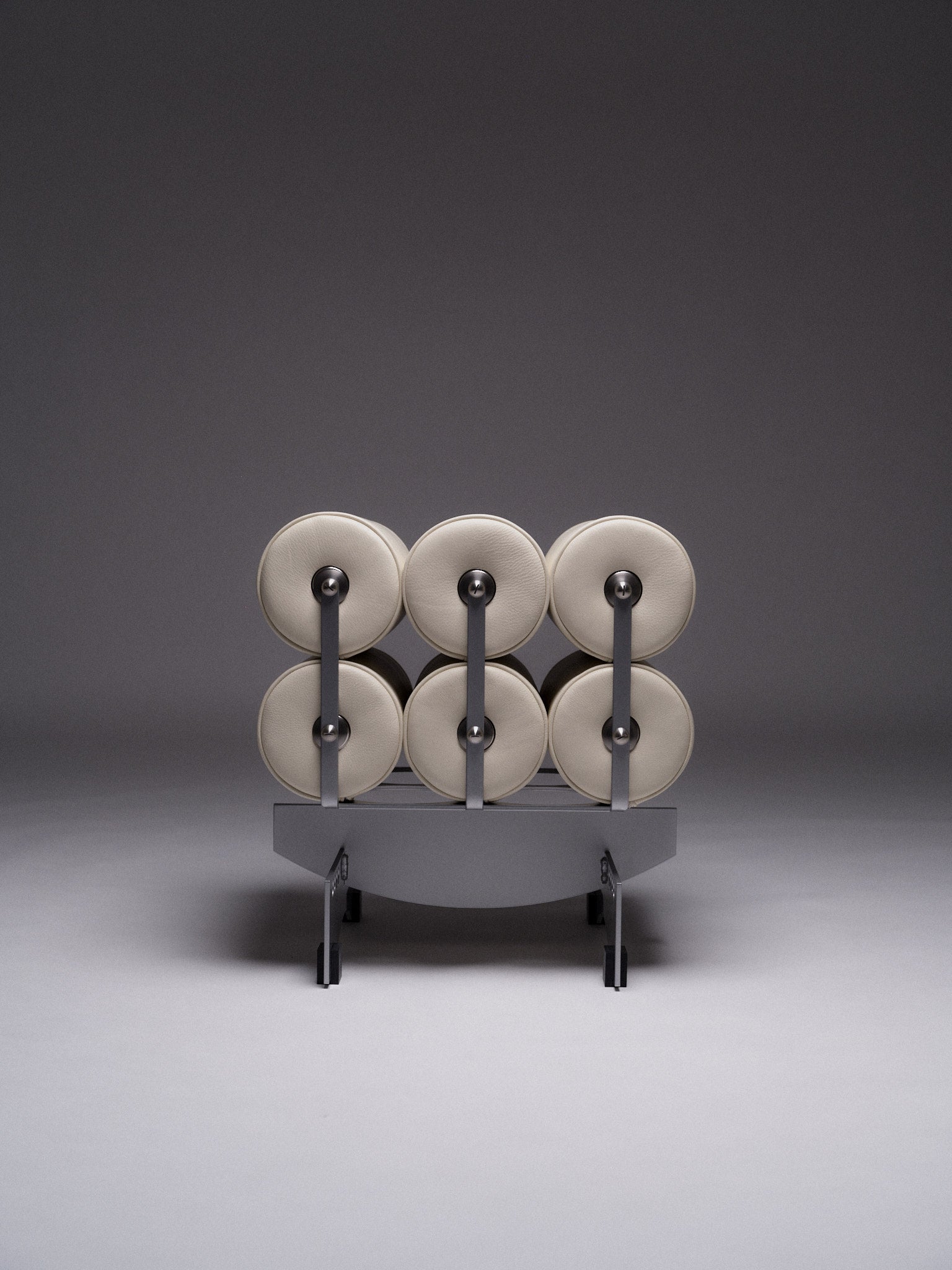 Poggia Alta — top view of modern chair with round seats
