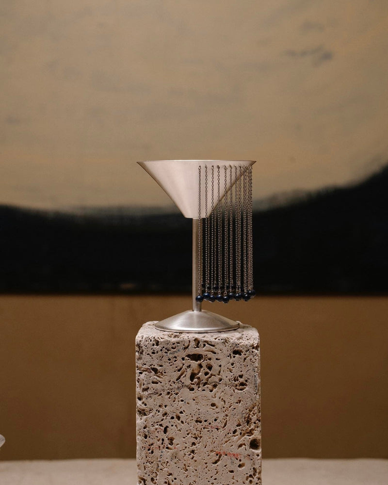 CELEBRATION GLASS X TALLER MARMO by Natalia Criado | The Oblist — stainless steel, modern design