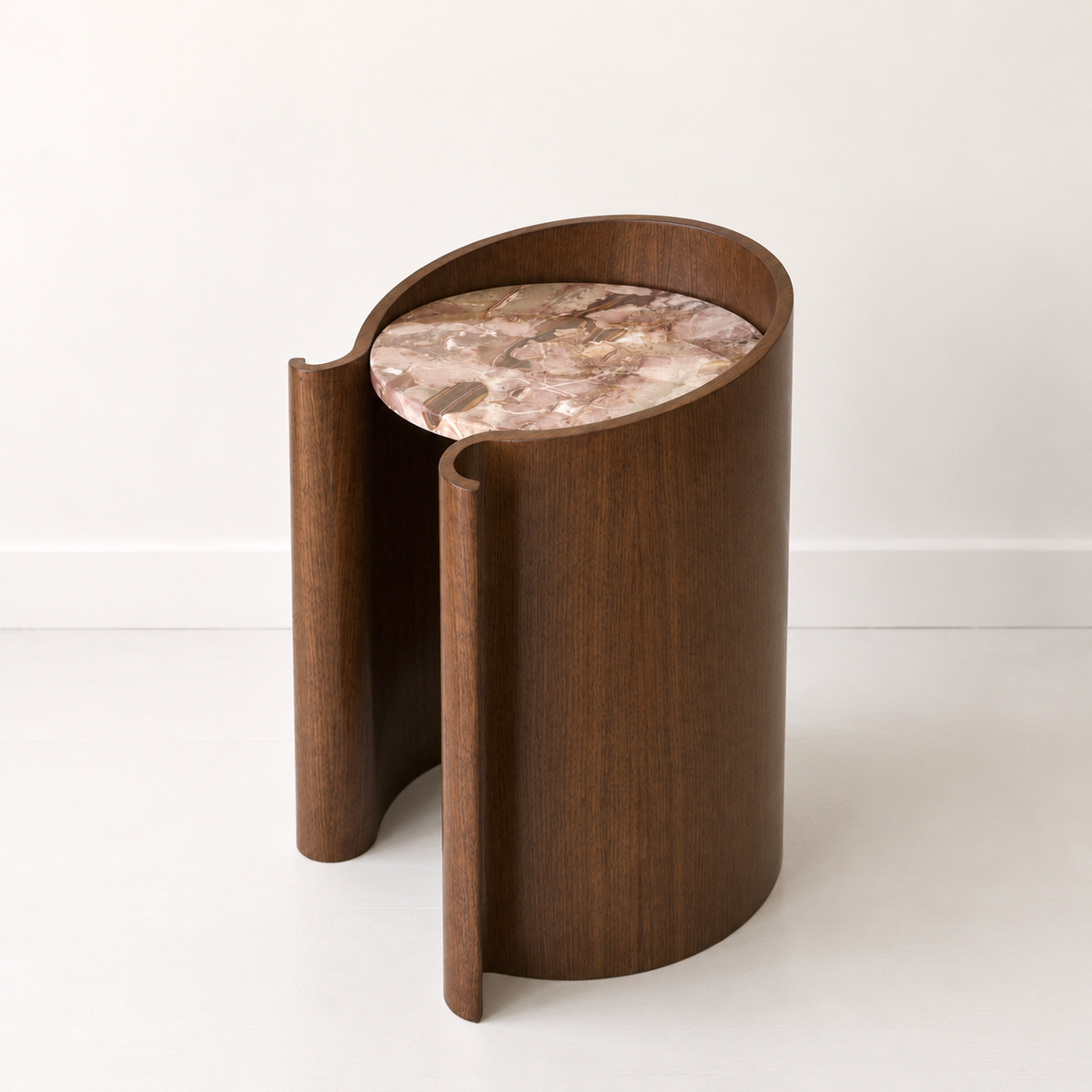 Volute Side Table — alternate view