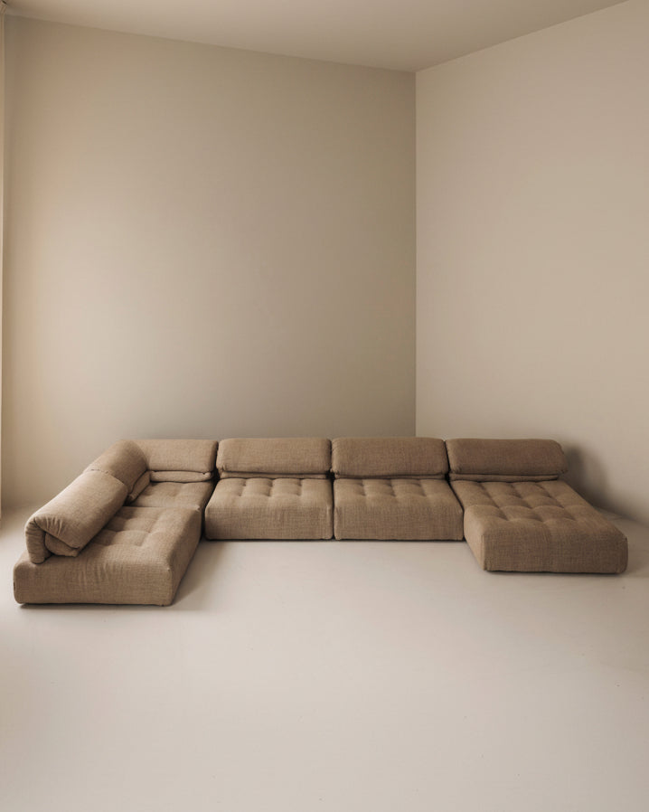 Fully re-upholstered Modular Voyage Immobile sofa by Roche Bobois, France 1990s. by Modern Living | The Oblist
