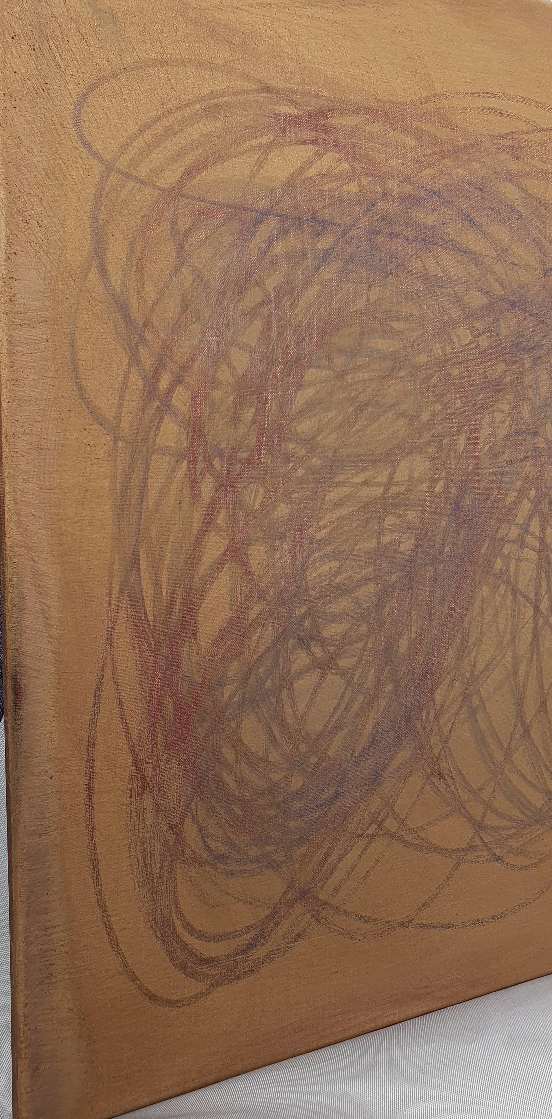 'Contemplation in clay' Painting