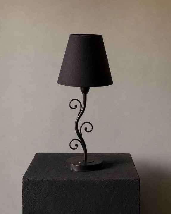 1980s French Vintage Spiral Mini Lamp by Blisse | The Oblist