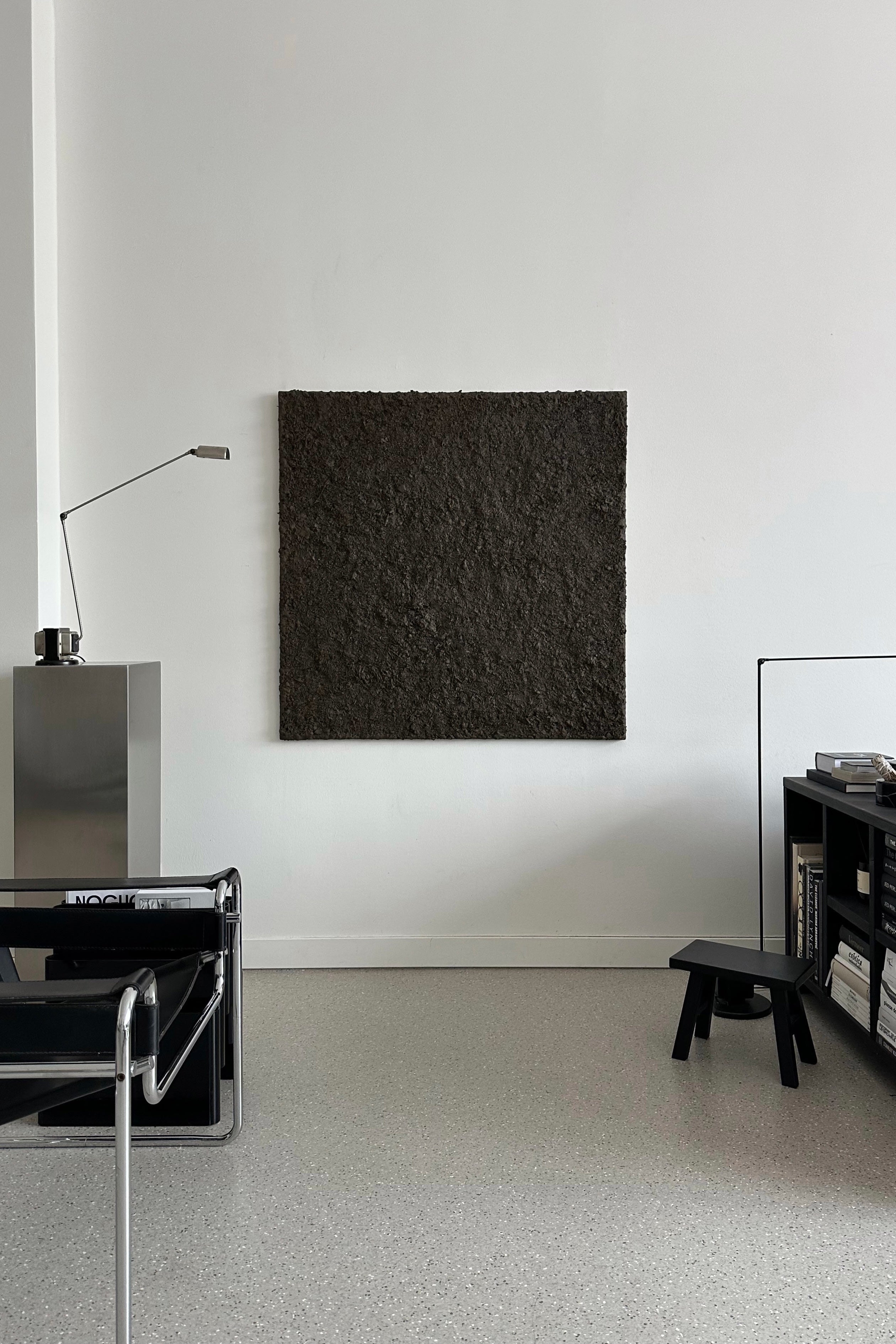 'ARCHE 07' sculptural wall art — detail view
