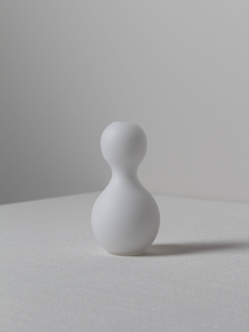 Small Vase in Cotton by Verre d'Onge | The Oblist