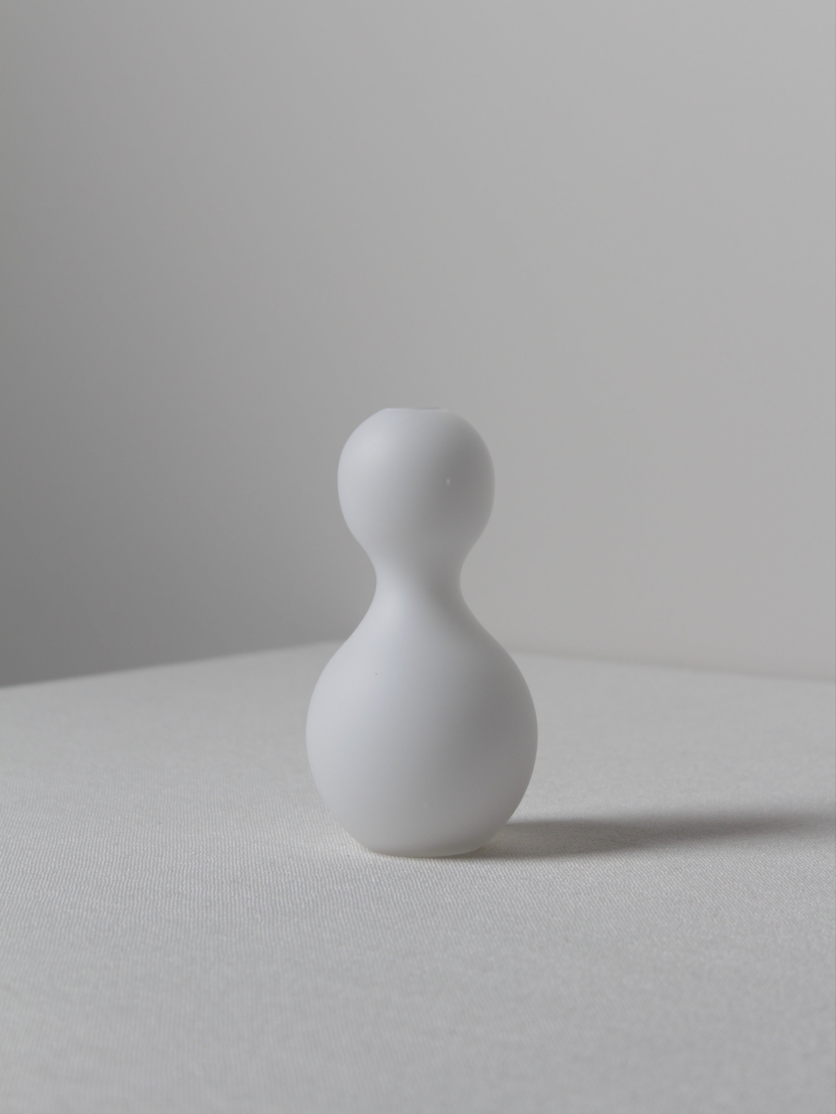 Small Vase in Cotton by Verre d'Onge | The Oblist