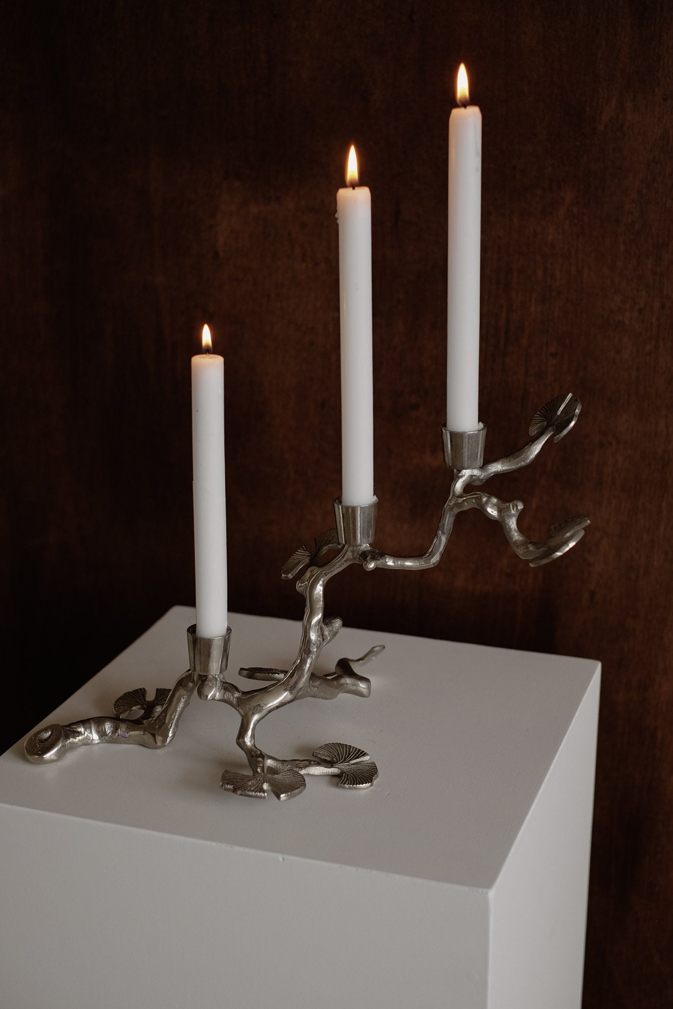 Sculptural Candle Holder  — detail view