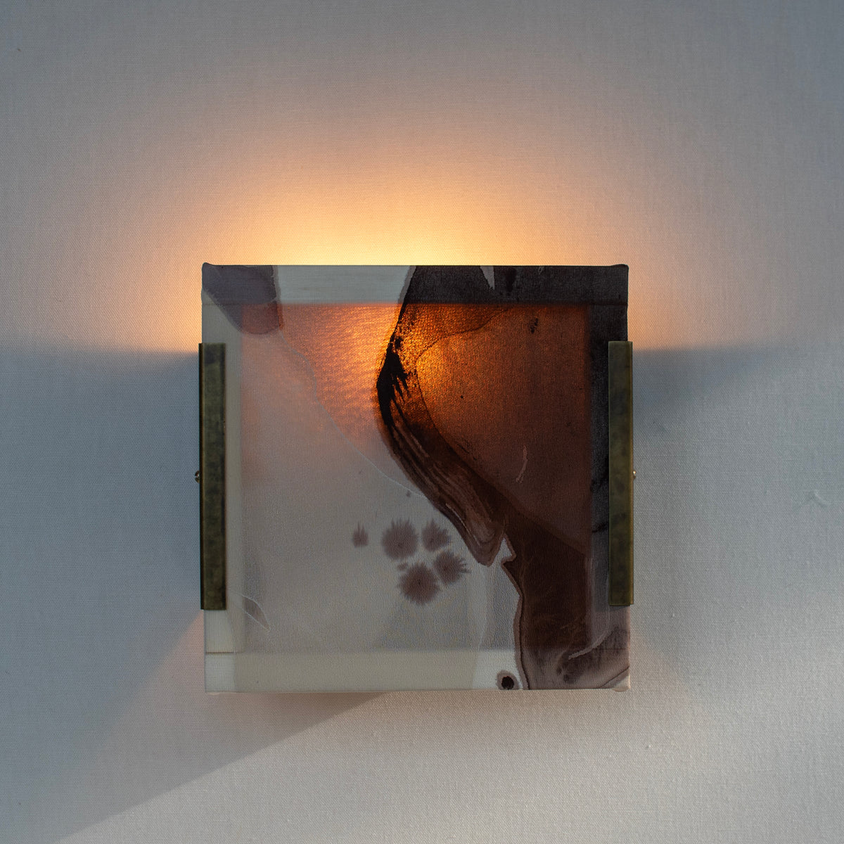 Hand-Painted Silk Instinct Sconce 11/12 by Copeland Studio | The Oblist