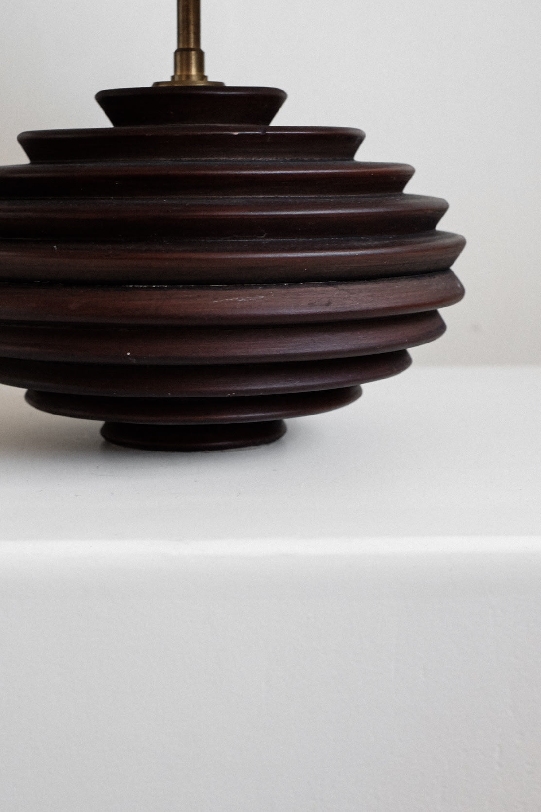 Ceramic Cone Table Lamp  — alternate view