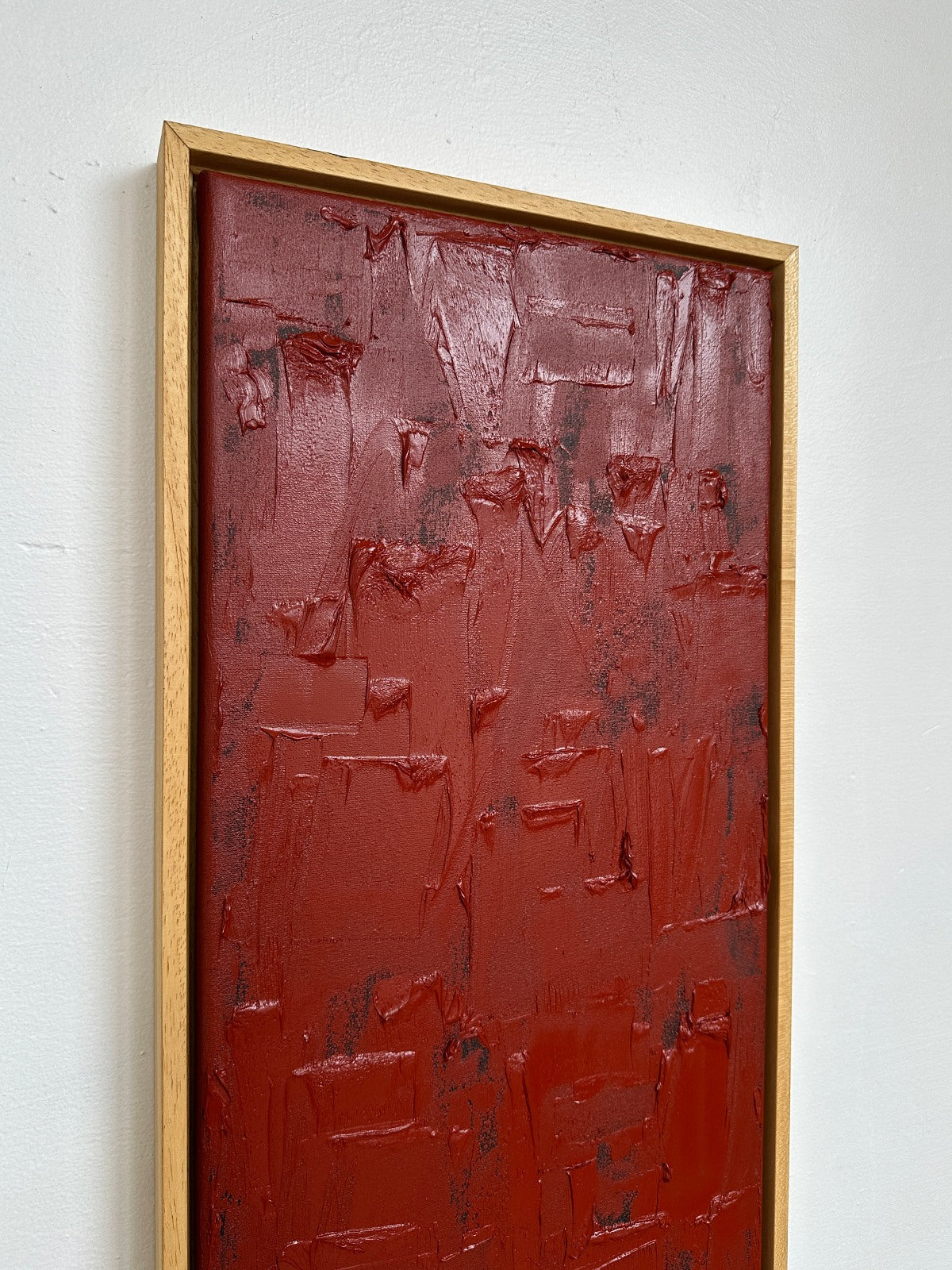'Indian Red - Burnt Long' Painting — lifestyle setting