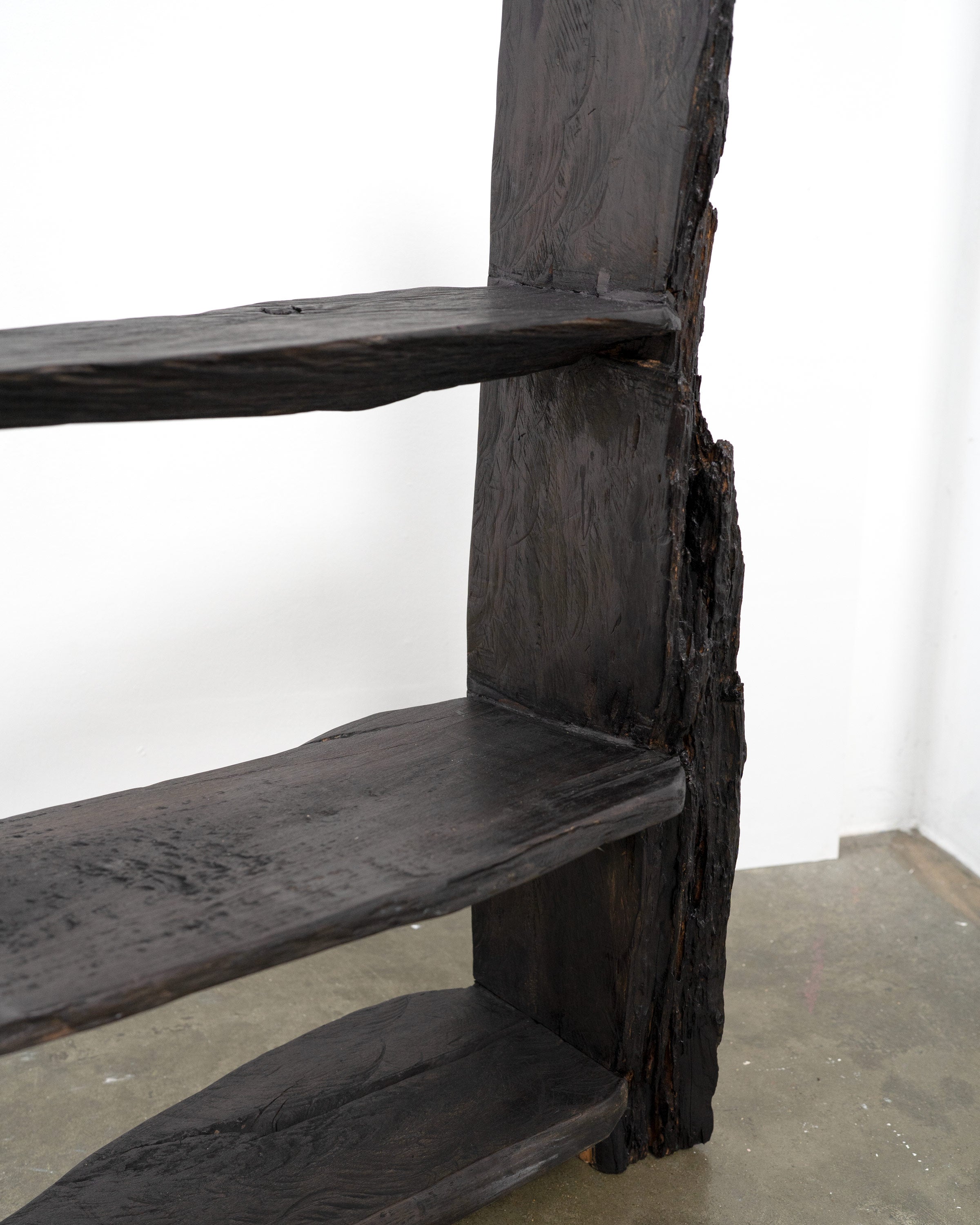 Vintage Brutalist Bookcase