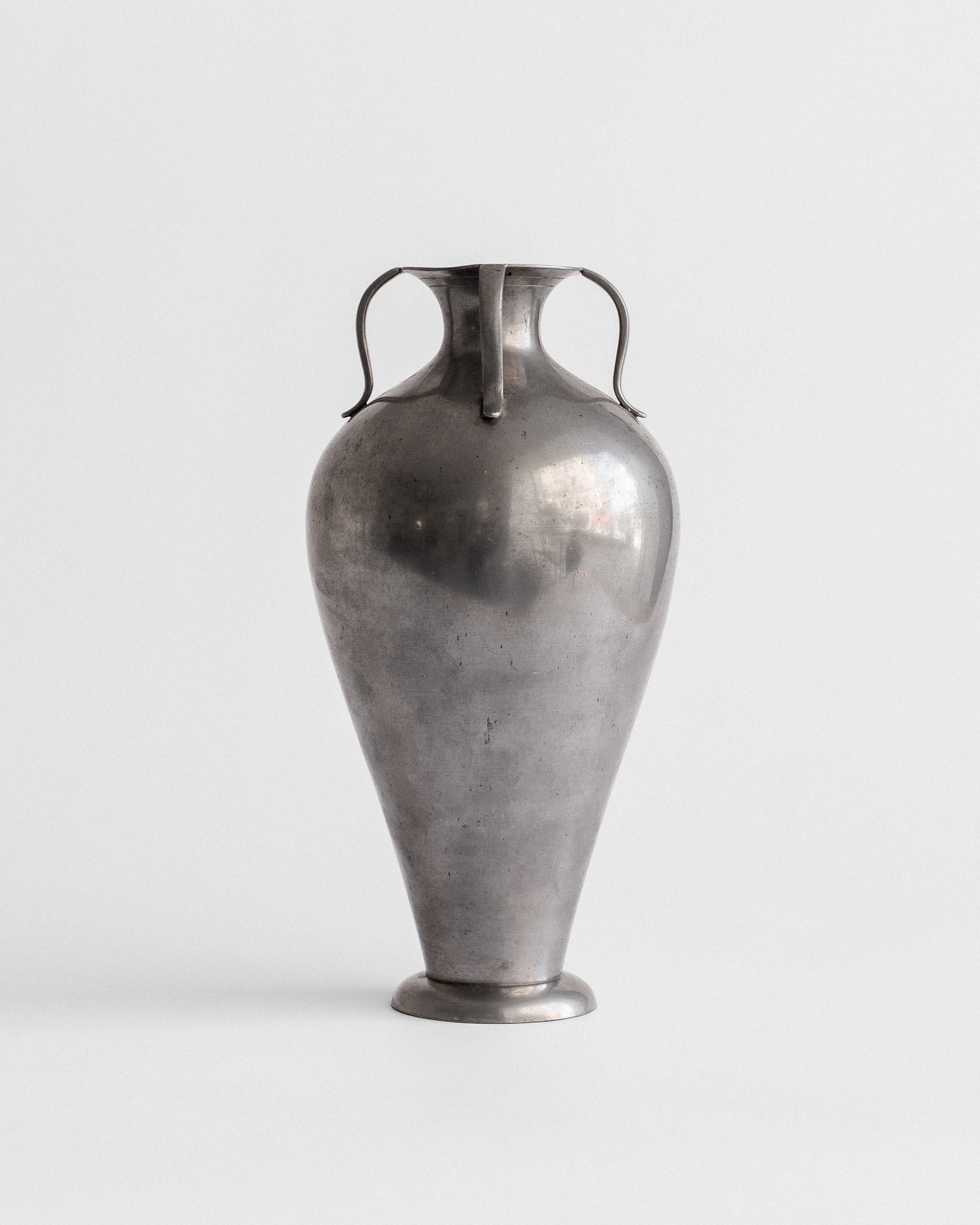 Art Deco Pewter Vase by C.G. Hallberg, Sweden, 1932 by Spigel | The Oblist