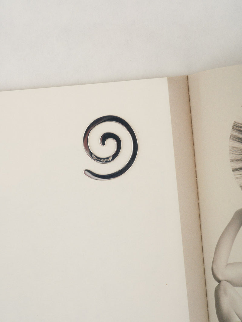 Contemporary bookmark in Silver by By Way Of | The Oblist