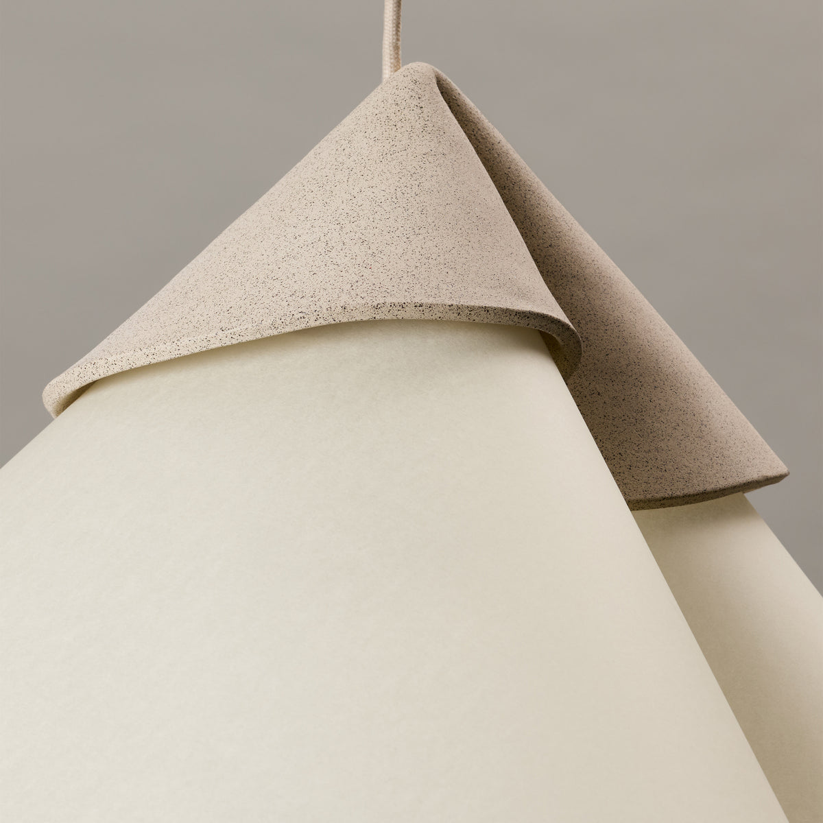 Shayd XL Pendant, Sand — lifestyle setting