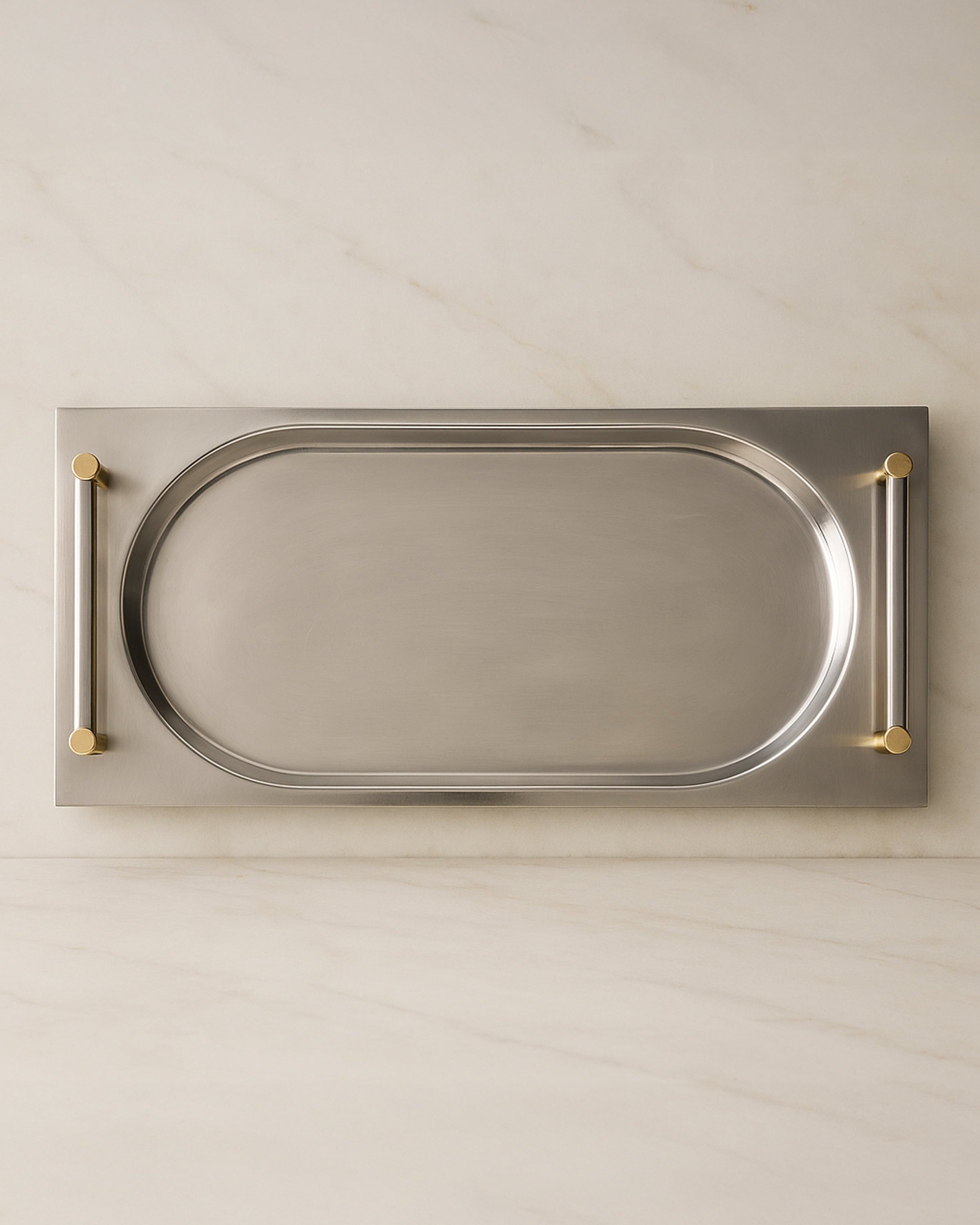 Plateau de service extra long par Lavazza, années 1980