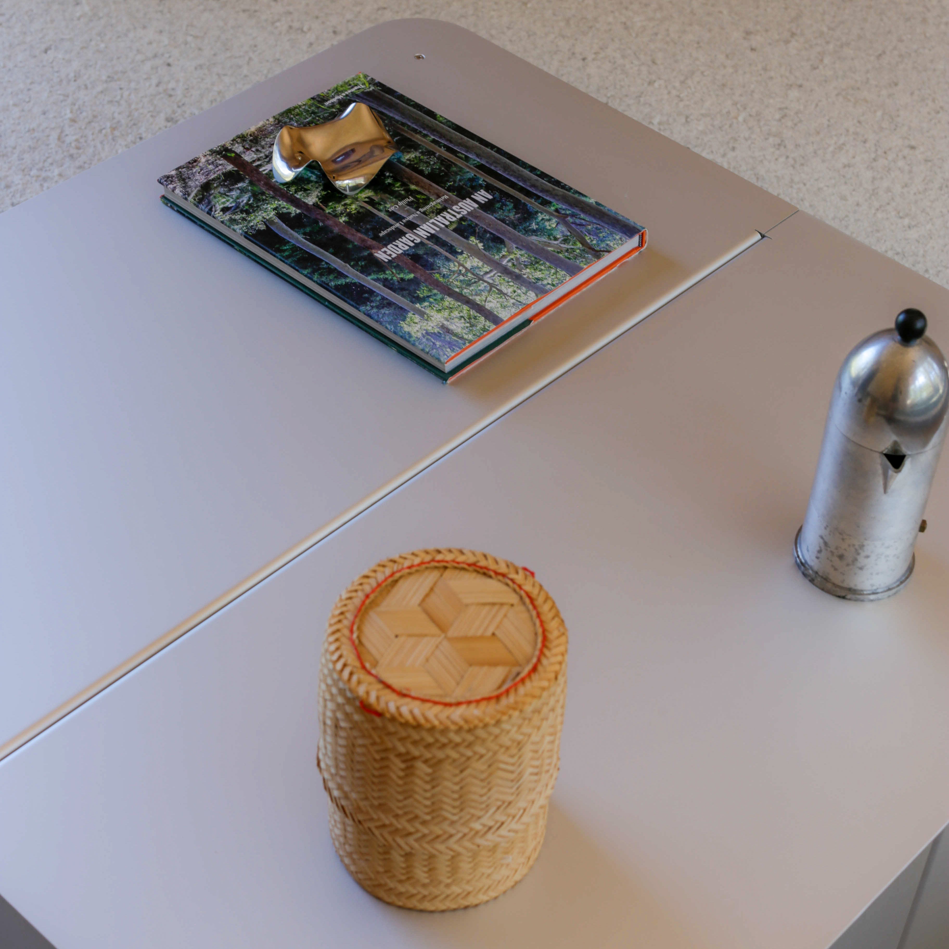 Gadroon Coffee Table in Aluminium — alternate view