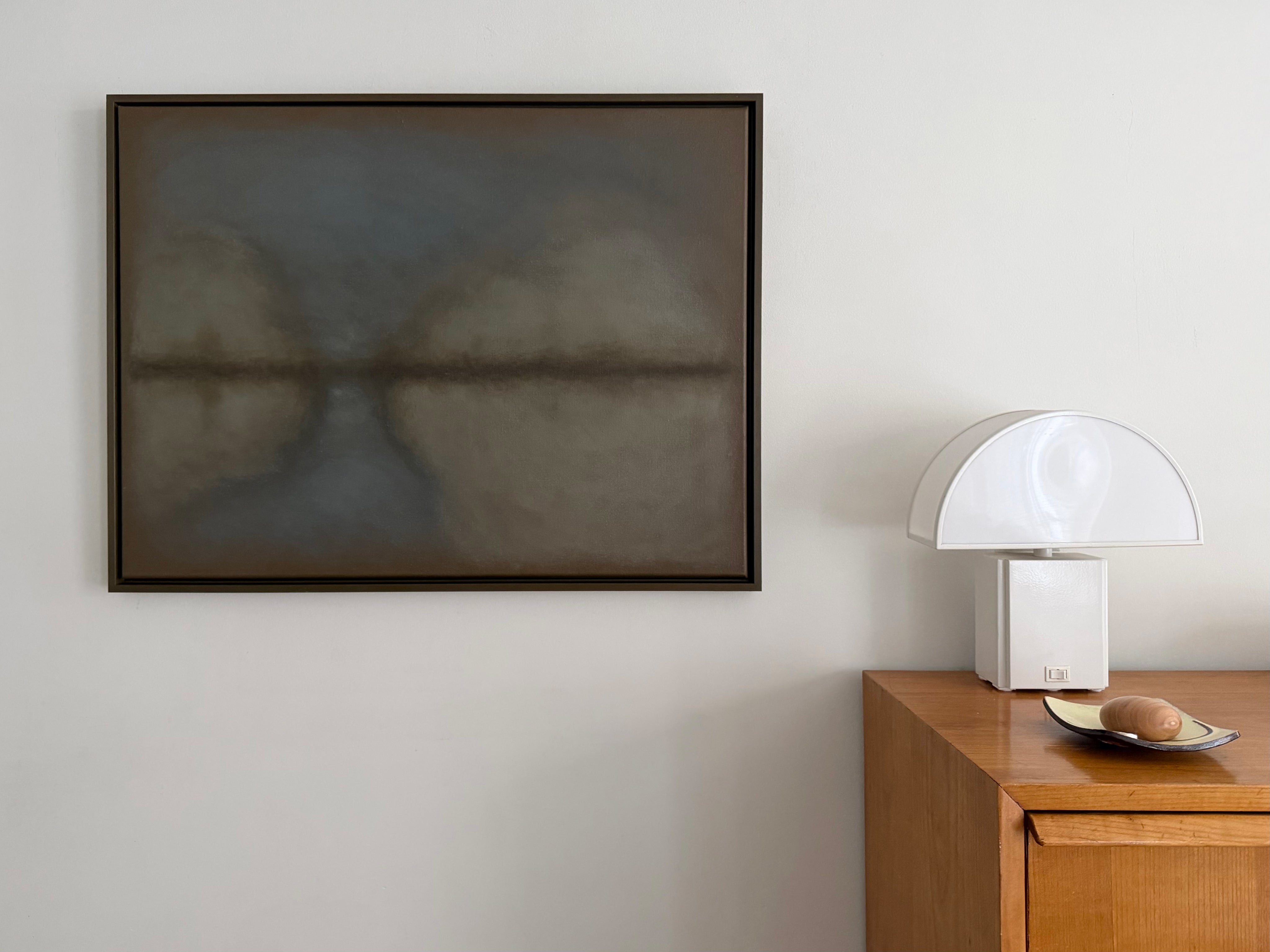 'Many rivers to cross' painting — in context