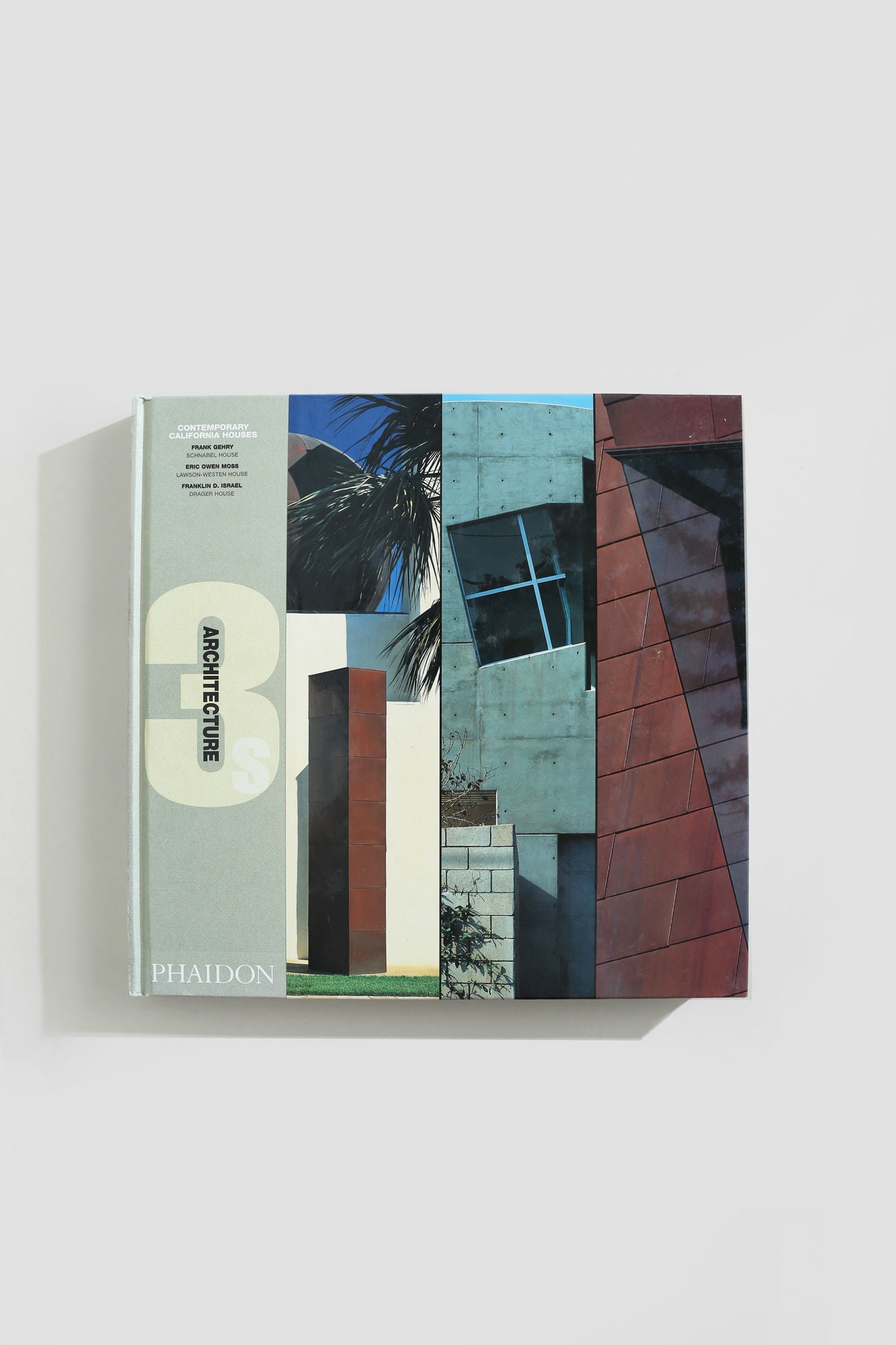 A set of five architecture books from Villa, titled "Architecture Book Series," is shown against a white background with covers featuring collages of modern building details and geometric designs.